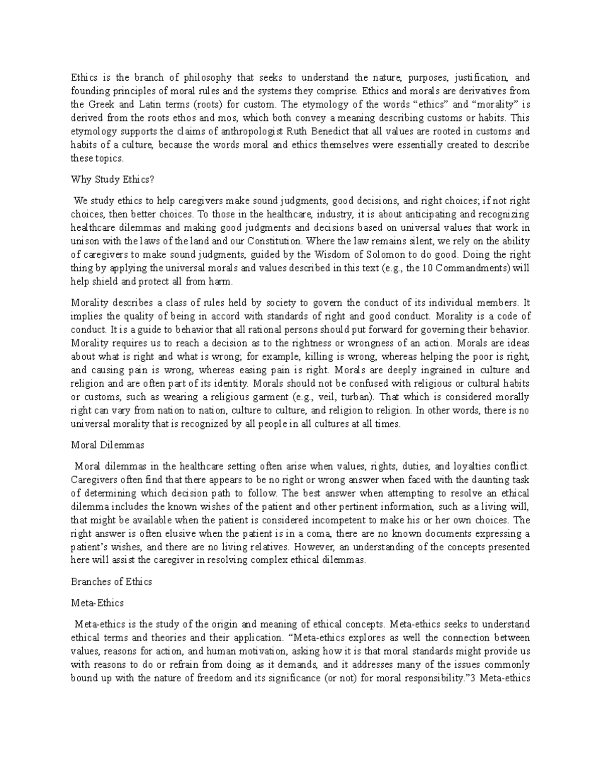 Chapter 6 Strategic Planning FOR Small Business - Ethics - CHAPTER 6 ...