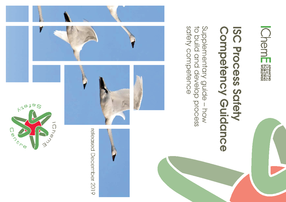 ISC Process Safety Competency Guidance Supplementary Guide - Dec 2019 ...