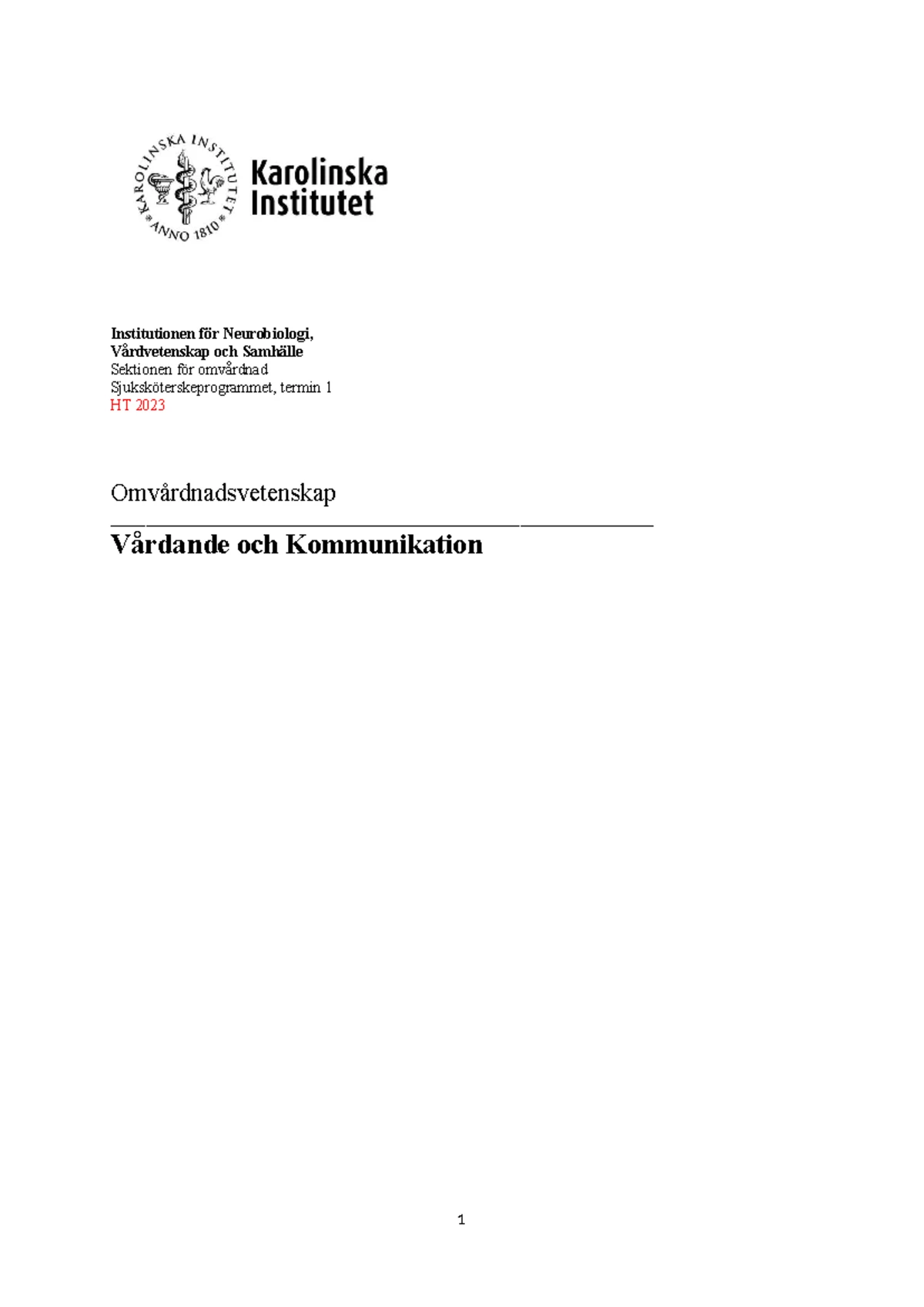 Humanistiskt förhållningssätt och värdefrågor i vården - Studocu