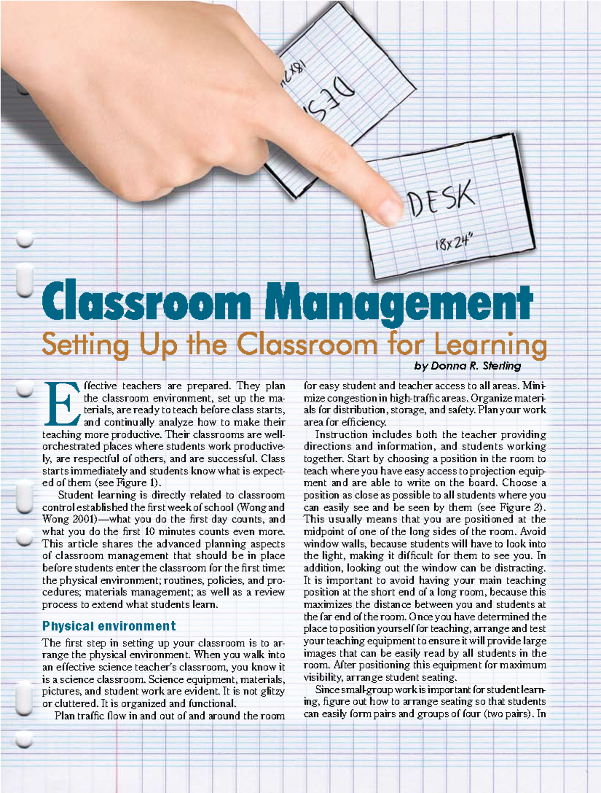 4th Meeting: Effective Classroom Management Strategies - Studocu