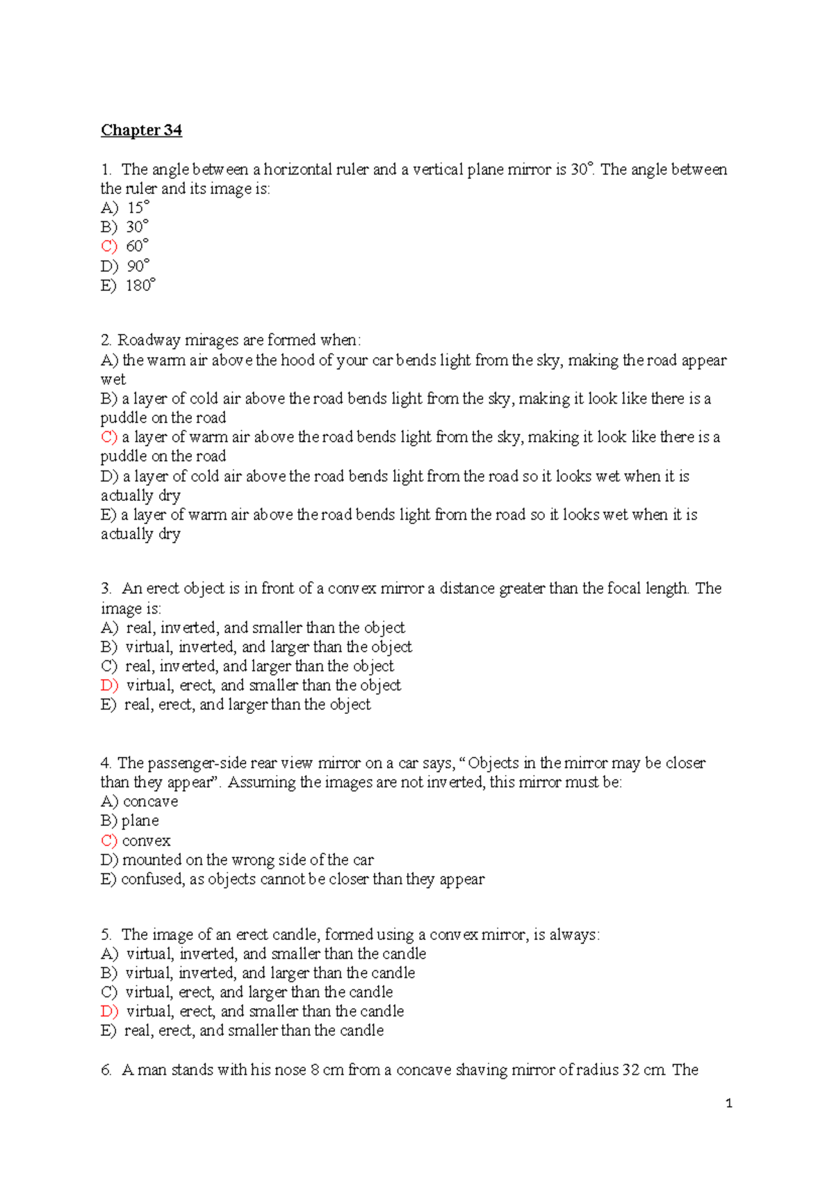 Chapter 34: Physics Concepts and Problems - TUT5B for PHYSICS - Studocu