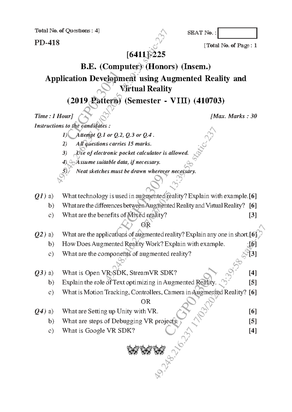 Application development using augmented reality and virtual reality ...
