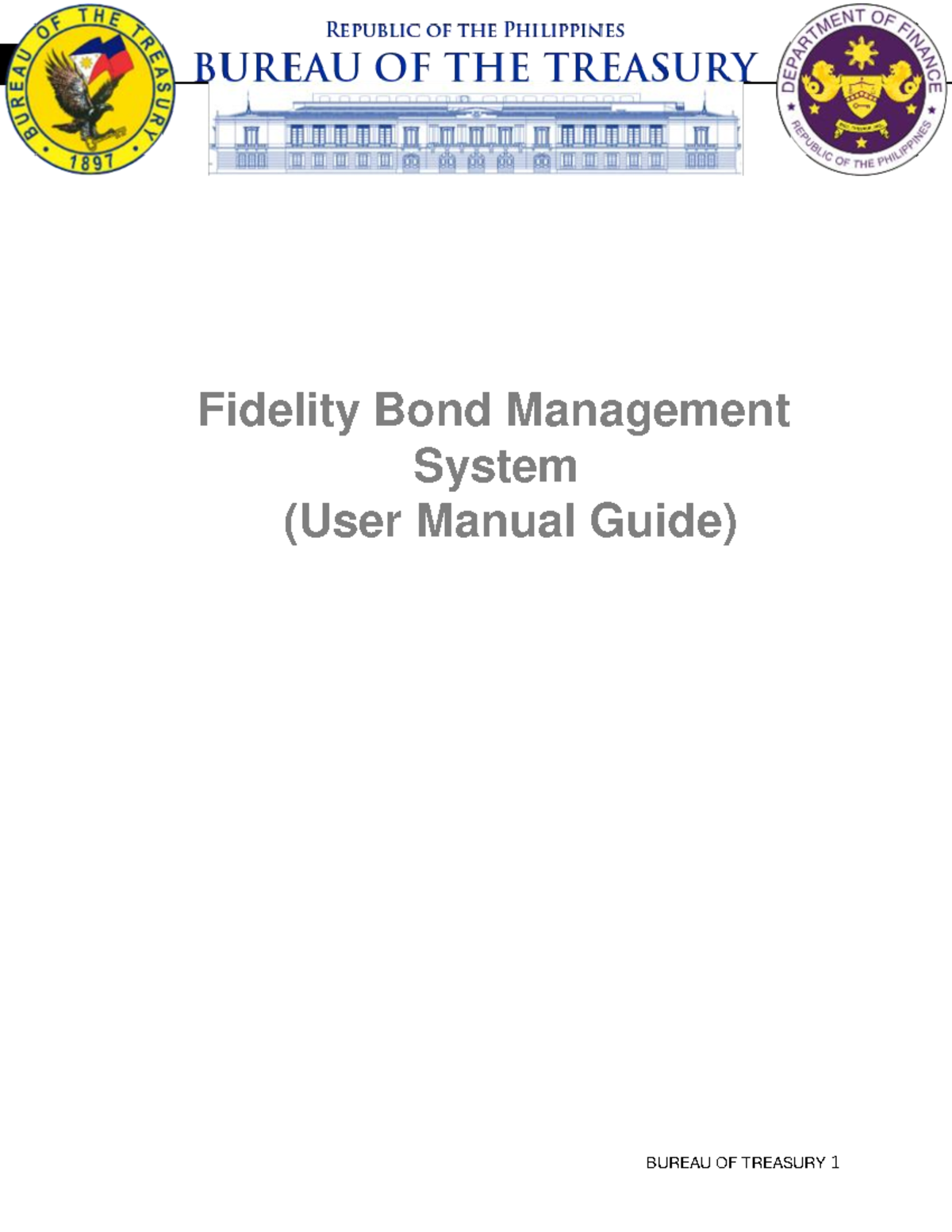 OFBS User Manual: Fidelity Bond Management for Agency Officers - Studocu