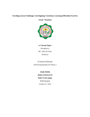 Lesson Plan template Jhcsc STE - J. CERILLES STATE COLLEGE Mati, San ...