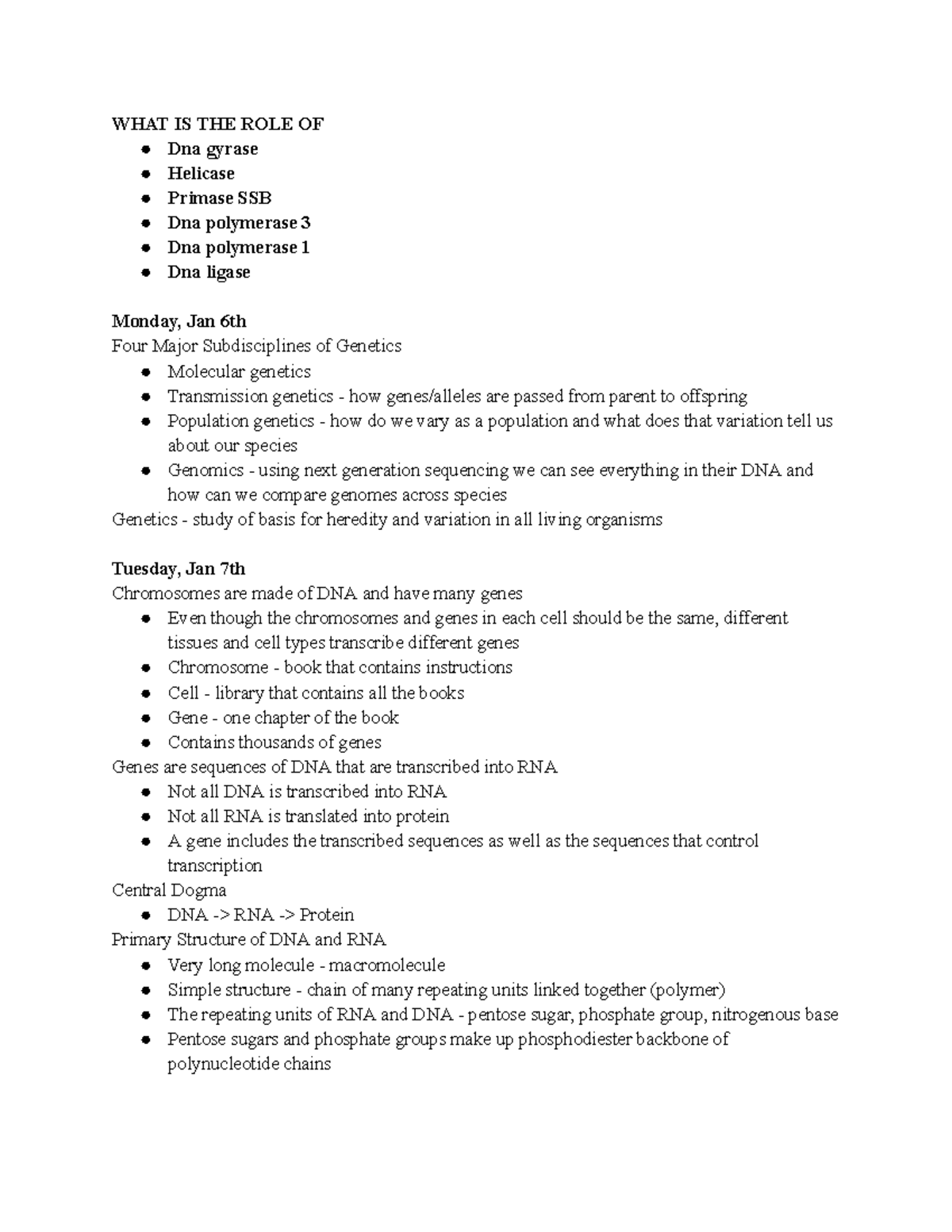 Understanding mRNA Processing, Gene Expression and Translation in ...