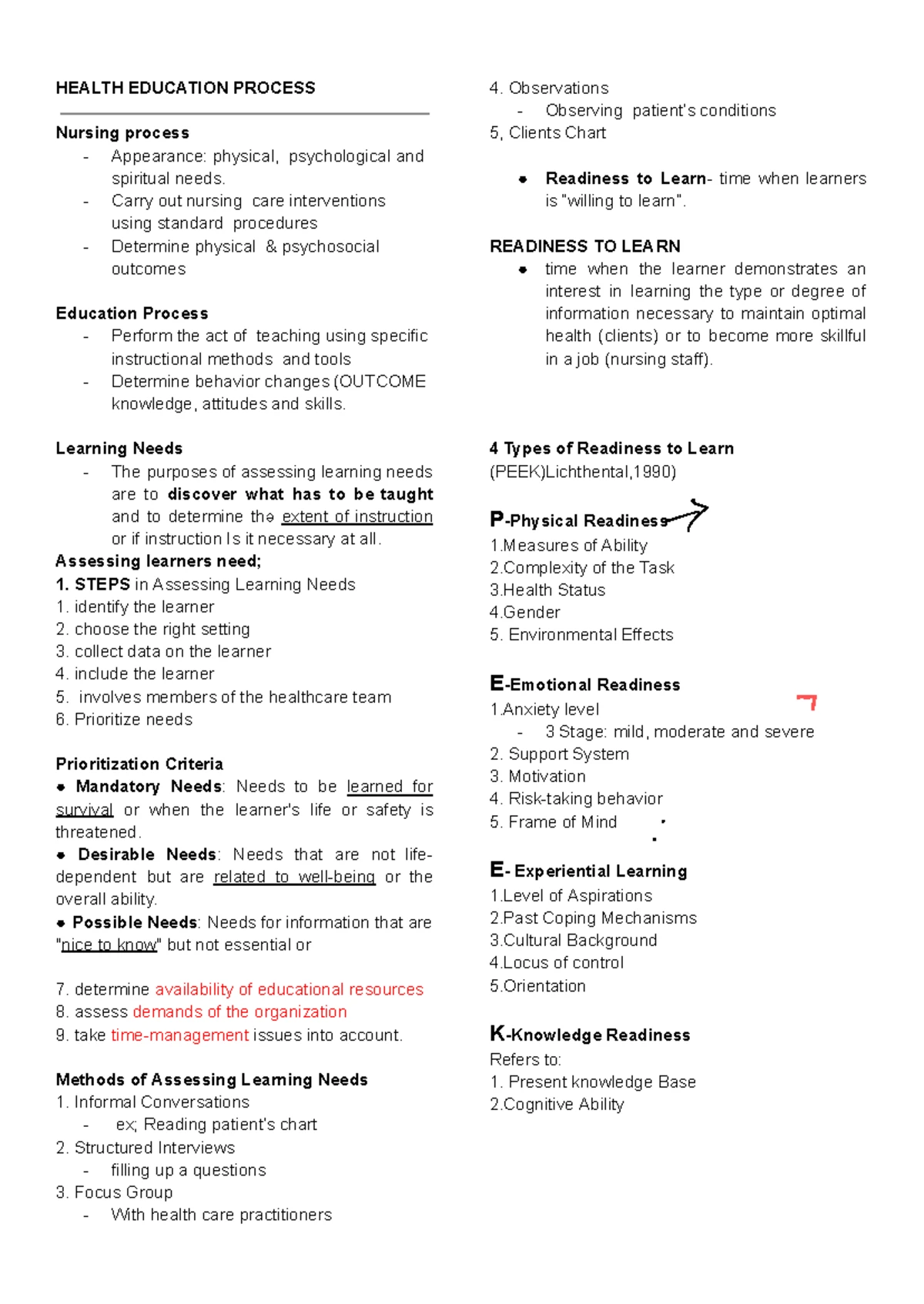 NCM 101 Midterm Reviewer: Health Assessment & Vital Signs - Studocu
