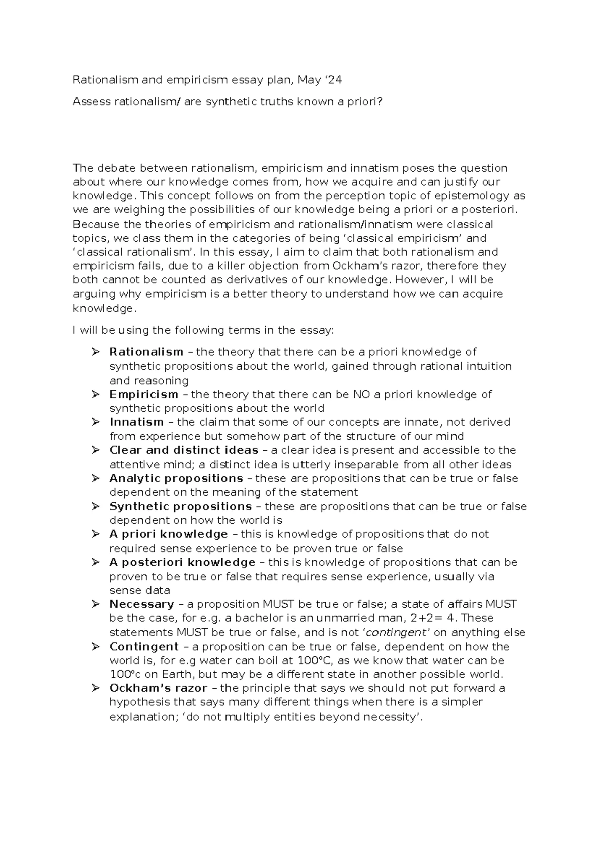 AQA A Level Philosophy: Utilitarianism Essay Plan, March '24 Analysis ...