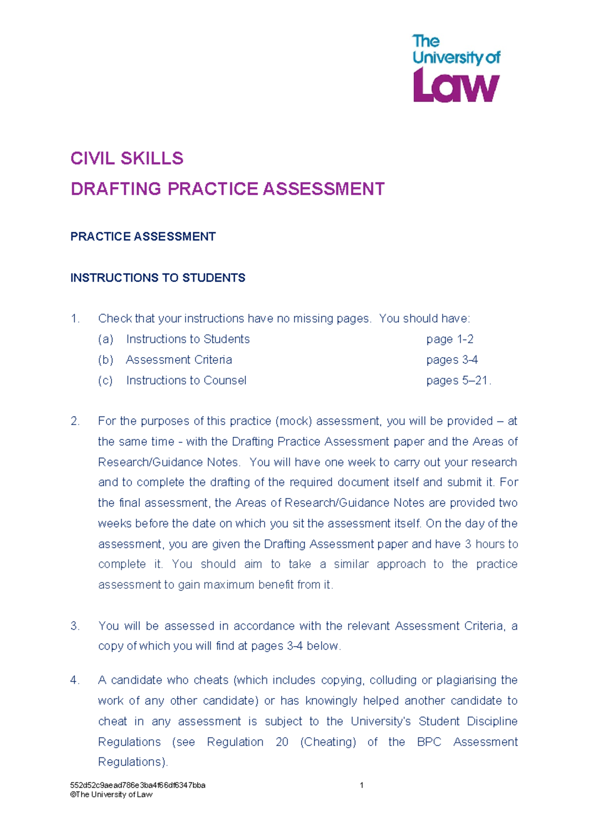 2425 skill civ ce02 drafting practice assessment-2 - CIVIL SKILLS ...