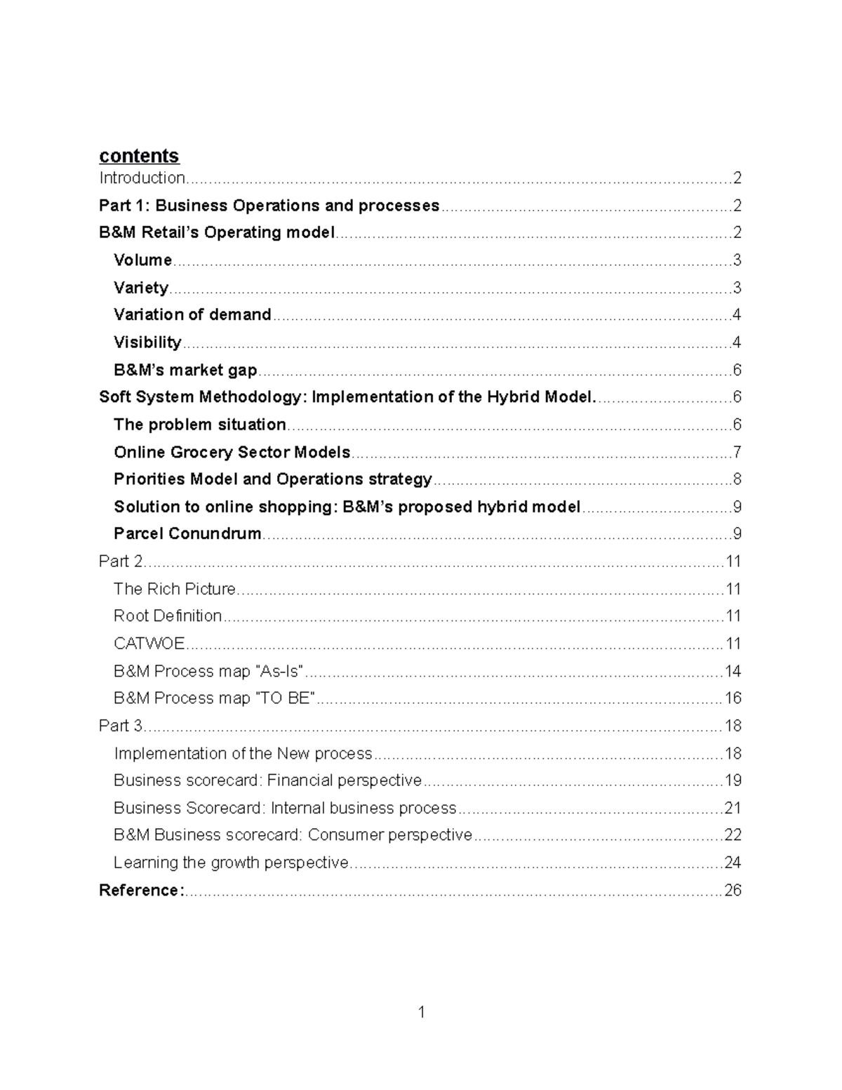 B&M Retail Hybrid System Integration Analysis & Strategy (BUS301) - Studocu