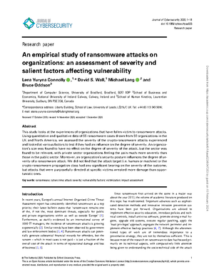 Understanding Ransomware Attacks: Impact, Case Studies & Mitigation ...