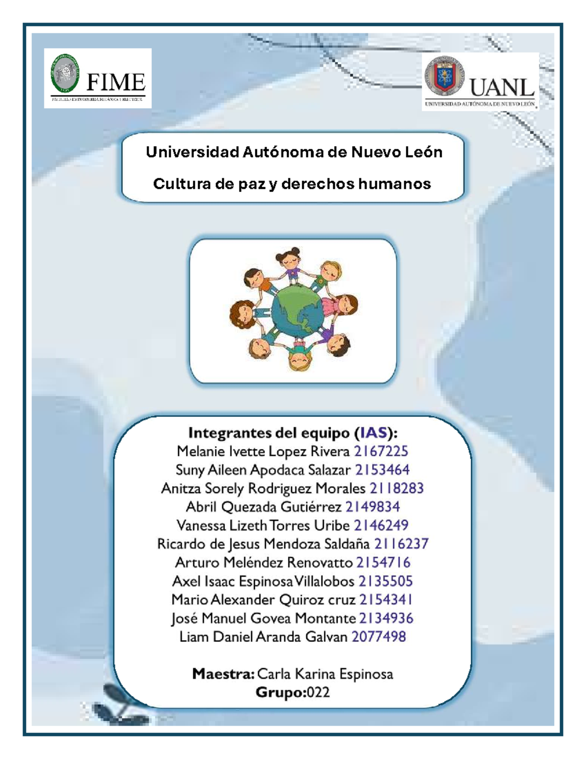 Cultura de Paz y Derechos Humanos: Proyecto Educativo UANL - Studocu