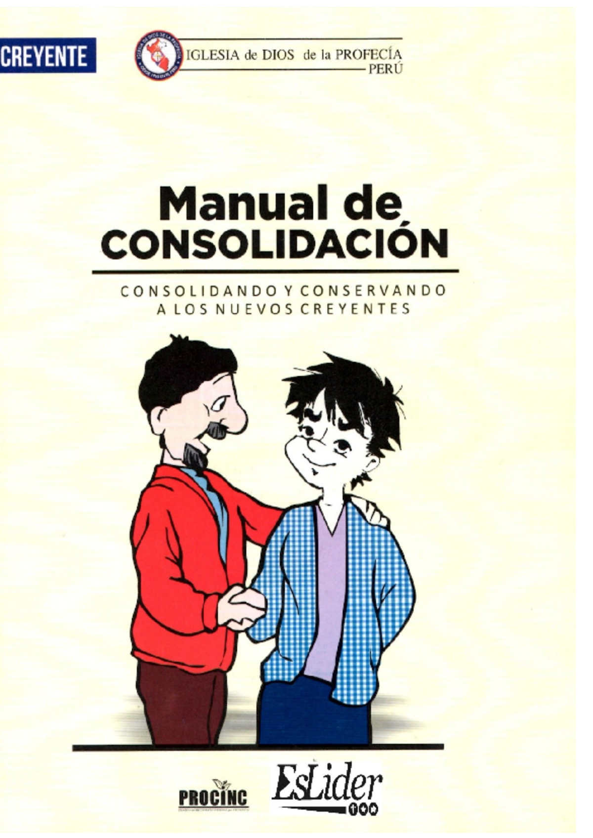 Manual de Consolidación para Nuevos Creyentes - IDP/COGOP - Document Preview