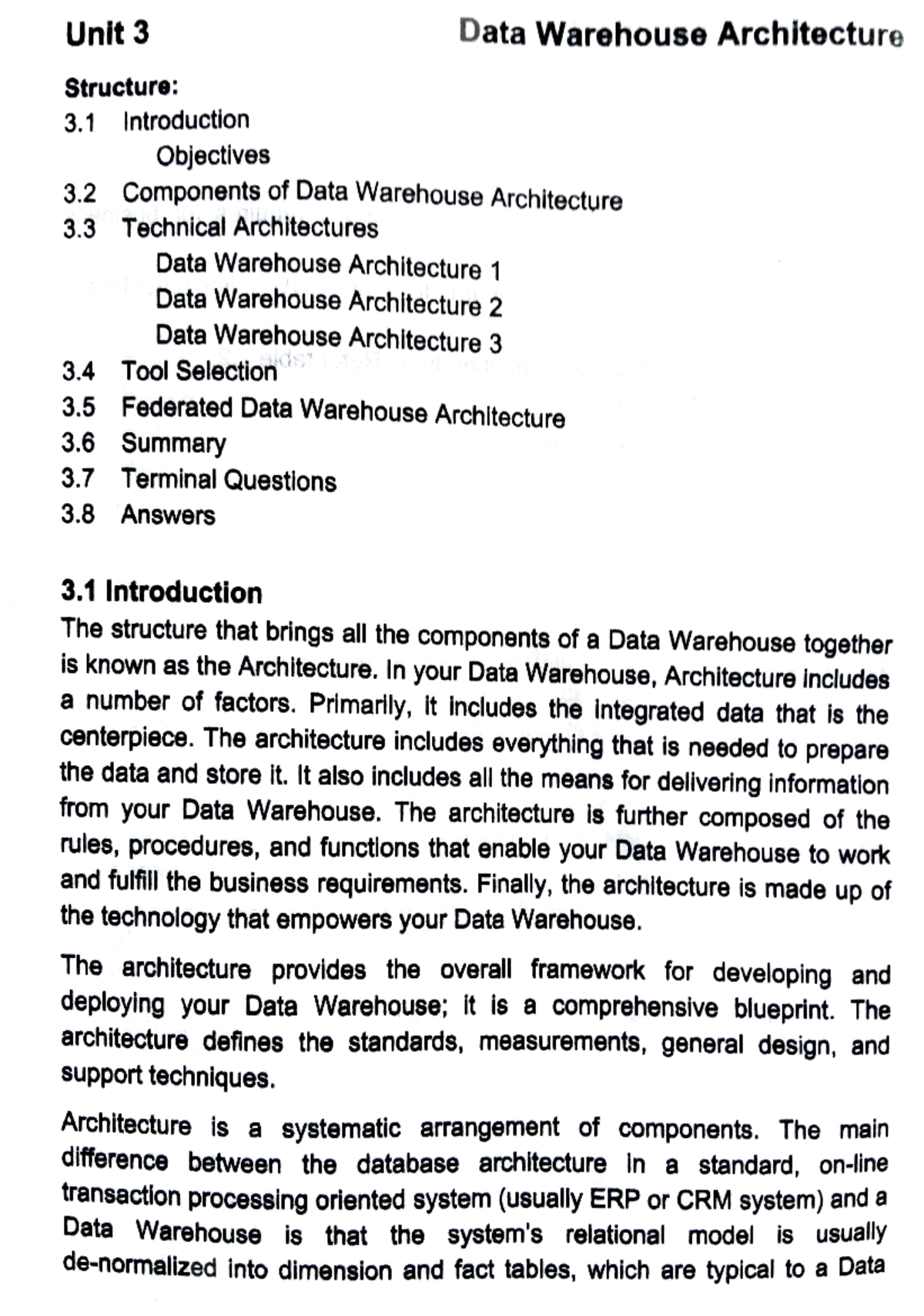 Data Warehouse Architecture: Key Components and Technical Insights ...