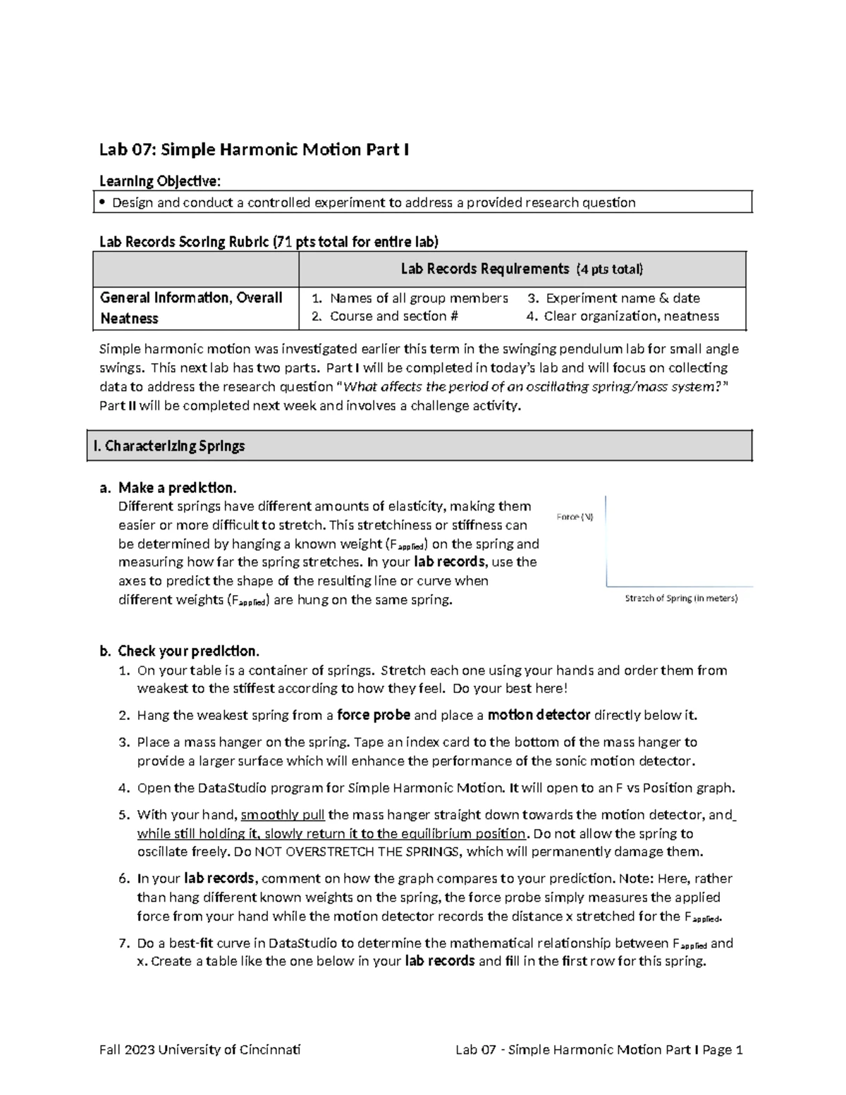 Lab 09 - Rotational Inertia Part I - Experimental Design and Data ...