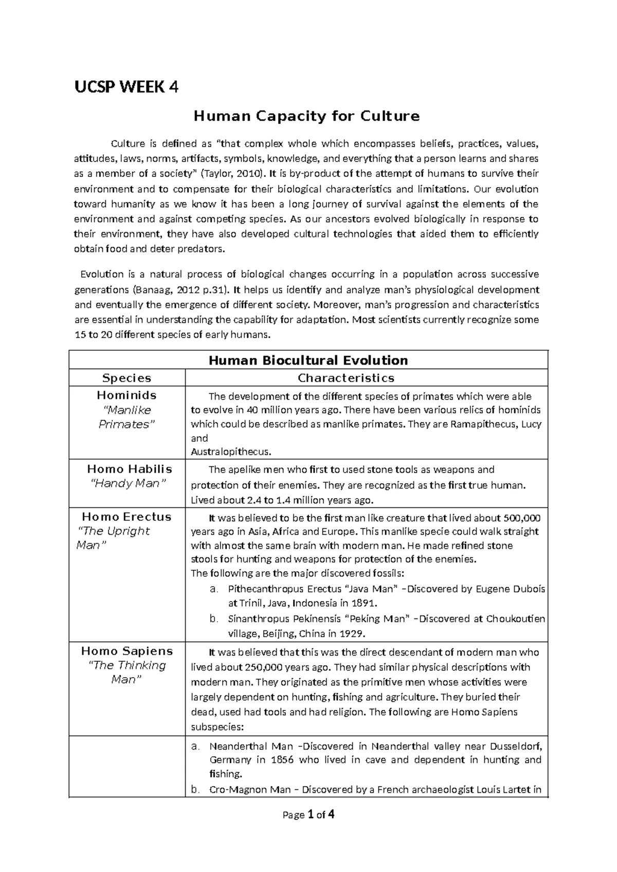 UCSP 101 - Week 5 PPT: Understanding Socialization in Society - Studocu