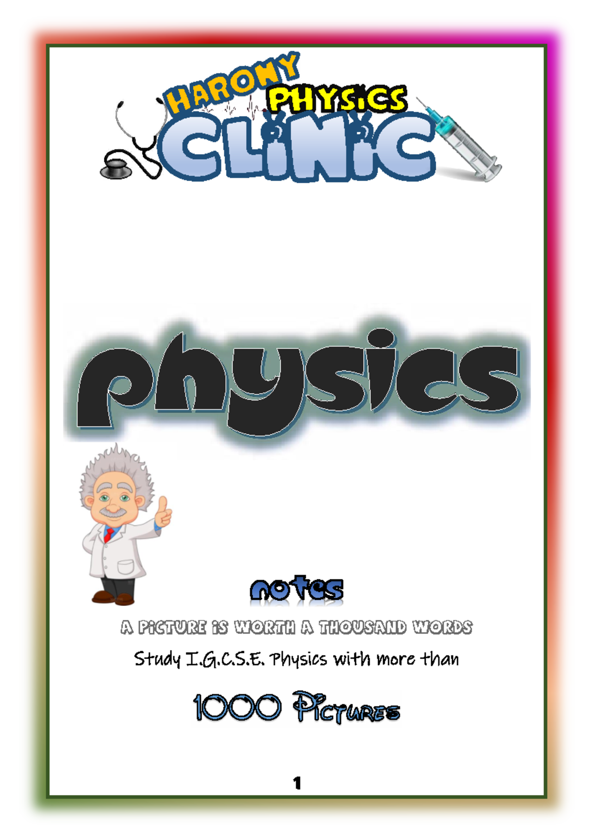 I.G.C.S.E. Physics Notes: Electrostatics & Electric Quantities - Studocu