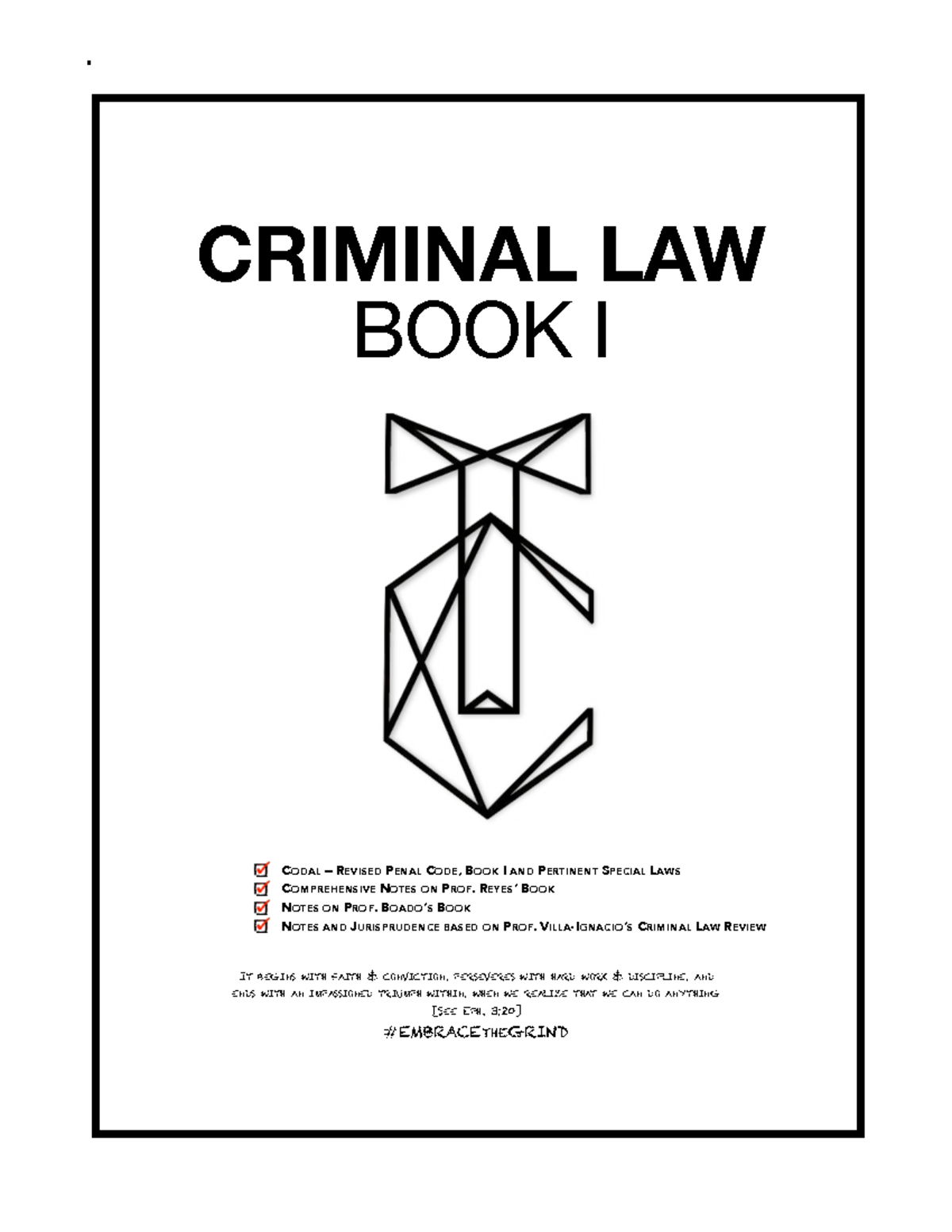 [CRIM 1] Comprehensive Criminal Law Review Notes by Clarence Tiu - Studocu