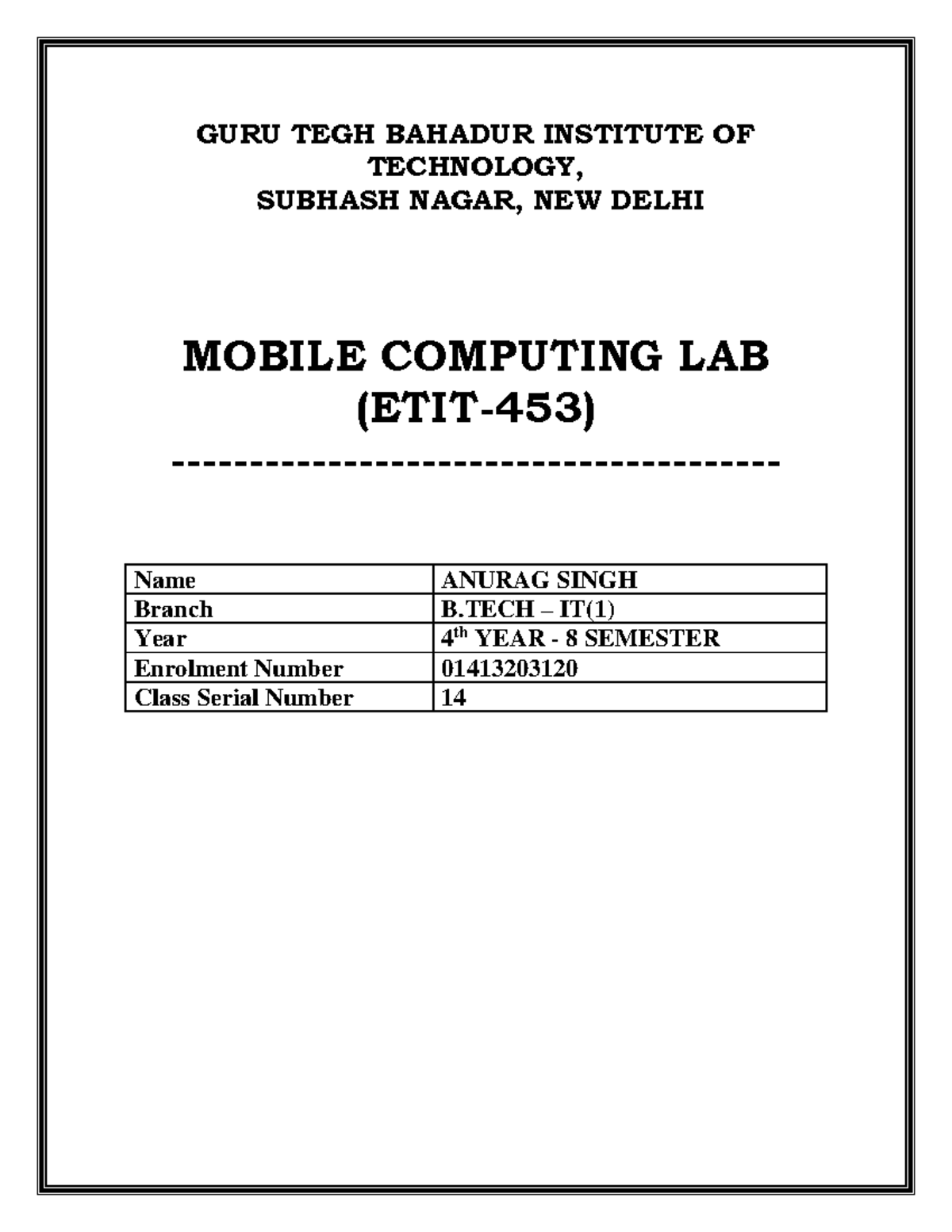 MC25 - Mobile Computing Lab: WAP in WML Experiments and Outputs - Studocu
