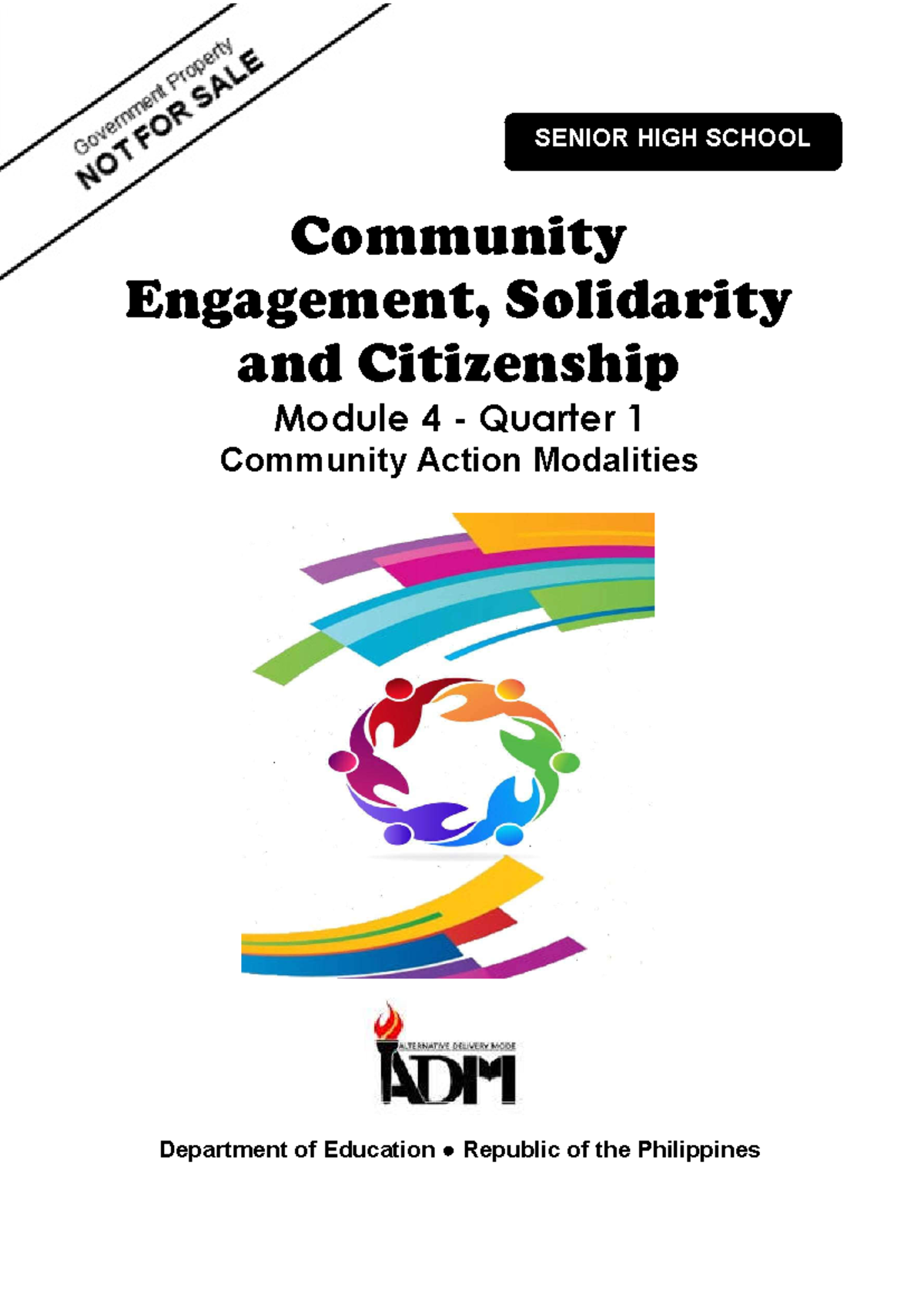 CESC12 Q1 M4 Community Engagement, Solidarity & Citizenship Notes - Studocu