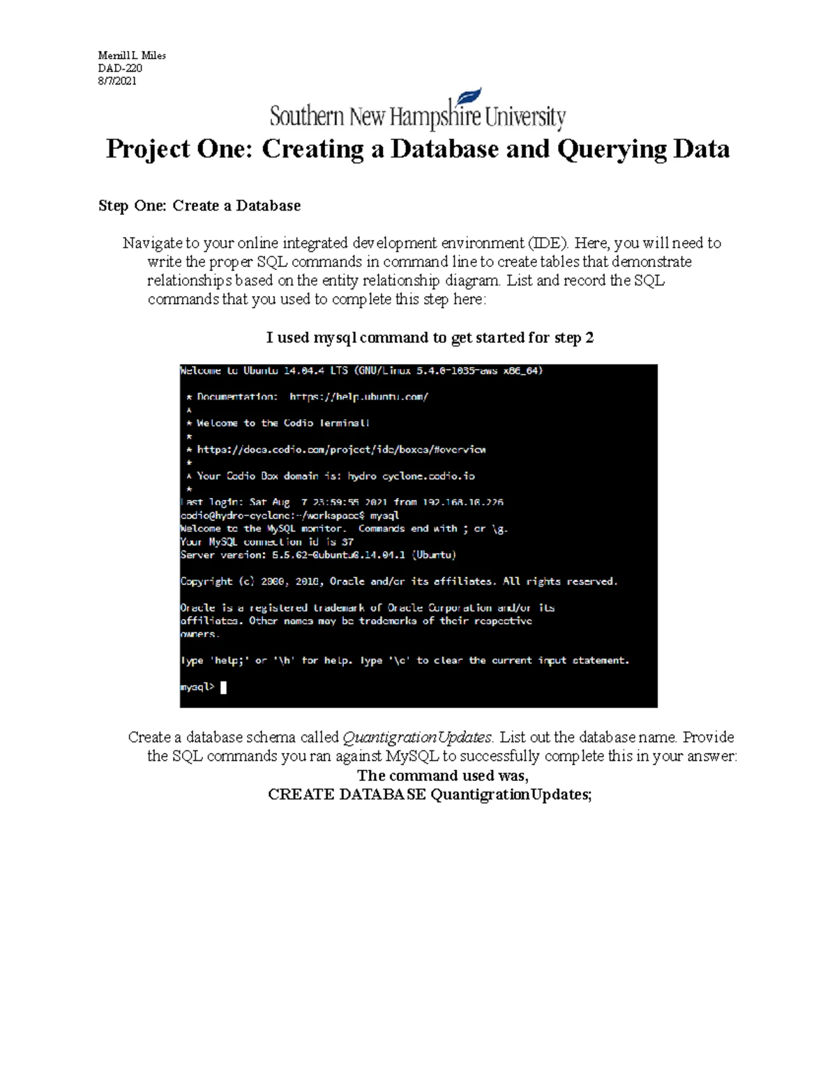 3 2 Lab Table Joins - This is the lab for the week three of DAD220 ...