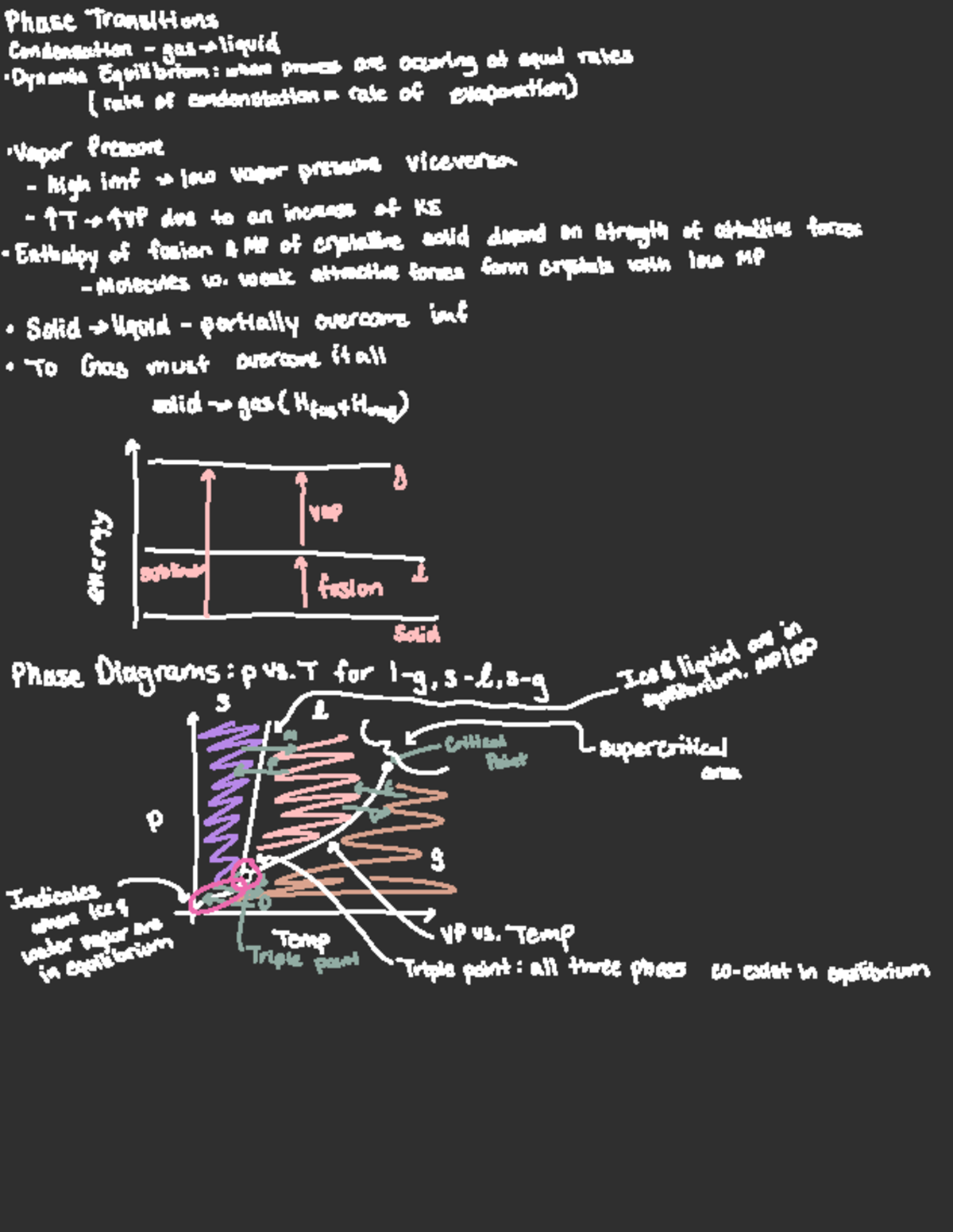 Chapter 11 Notes: Phase Transitions and Dynamic Equilibrium - Studocu