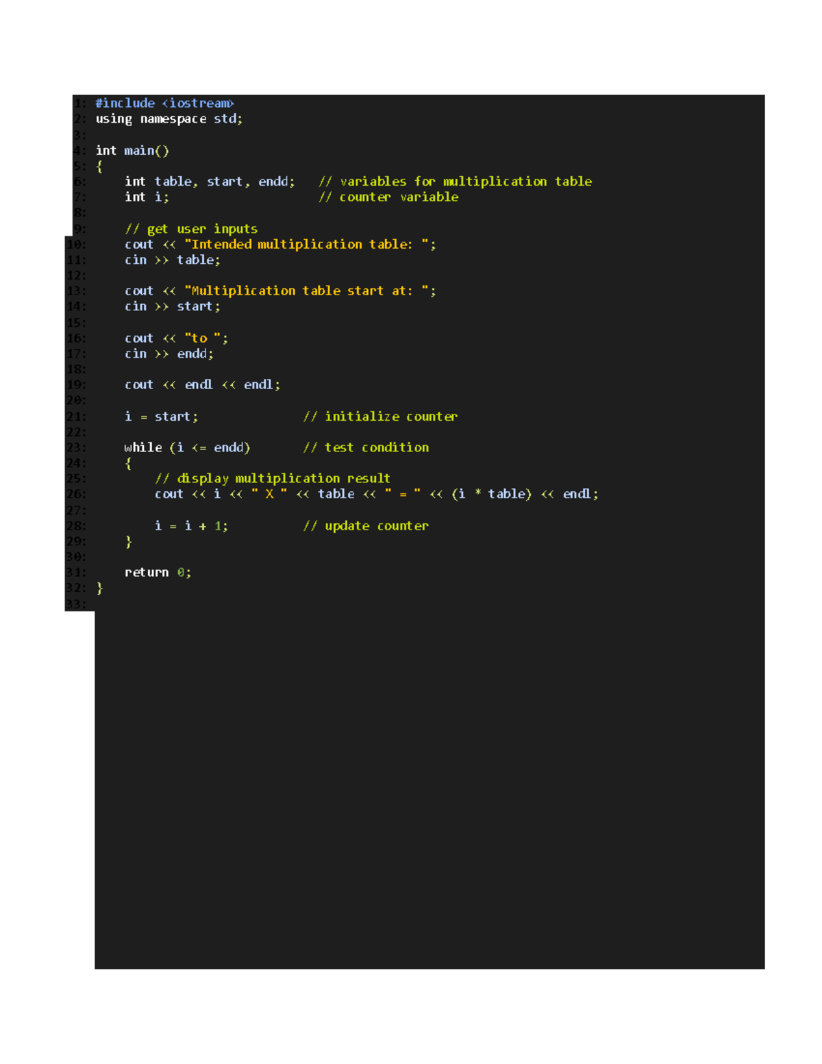 Soalan 2 -rujukan - 1: #include 2: using namespace std; 3: 4: int main ...