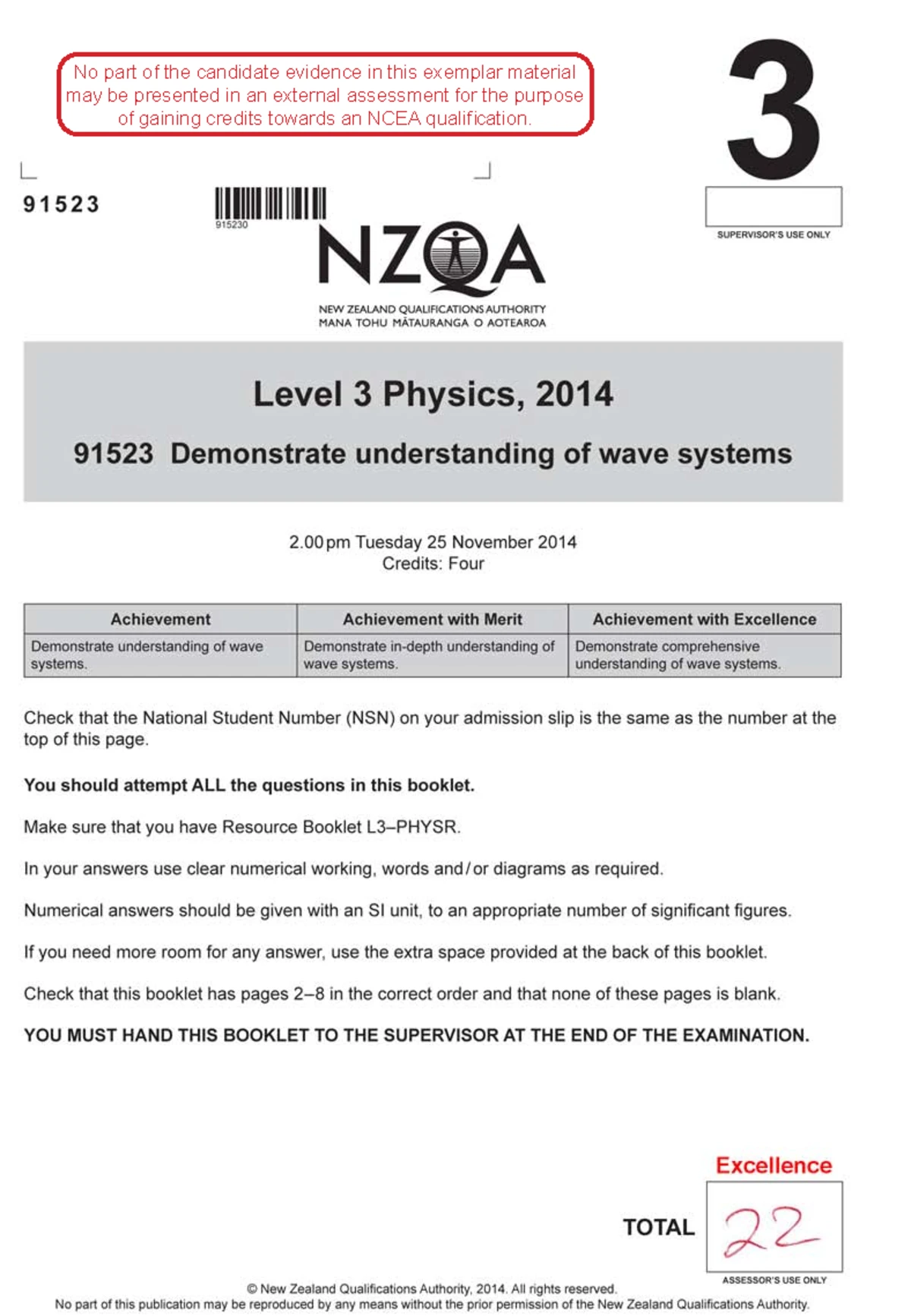 Level 3 Physics Resource Booklet: Key Equations & Formulas - Studocu