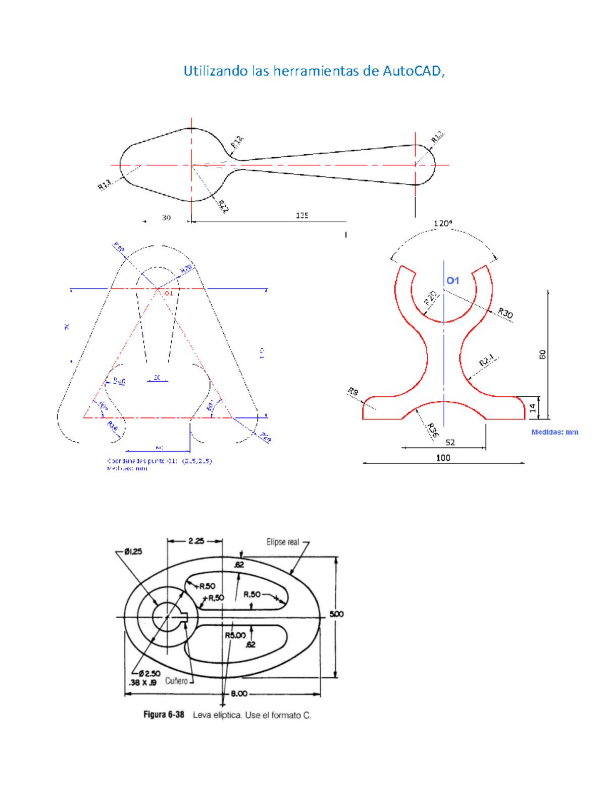 Ejercicios de AutoCAD - Semana 4 (PL R12 R13 R22) - Studocu