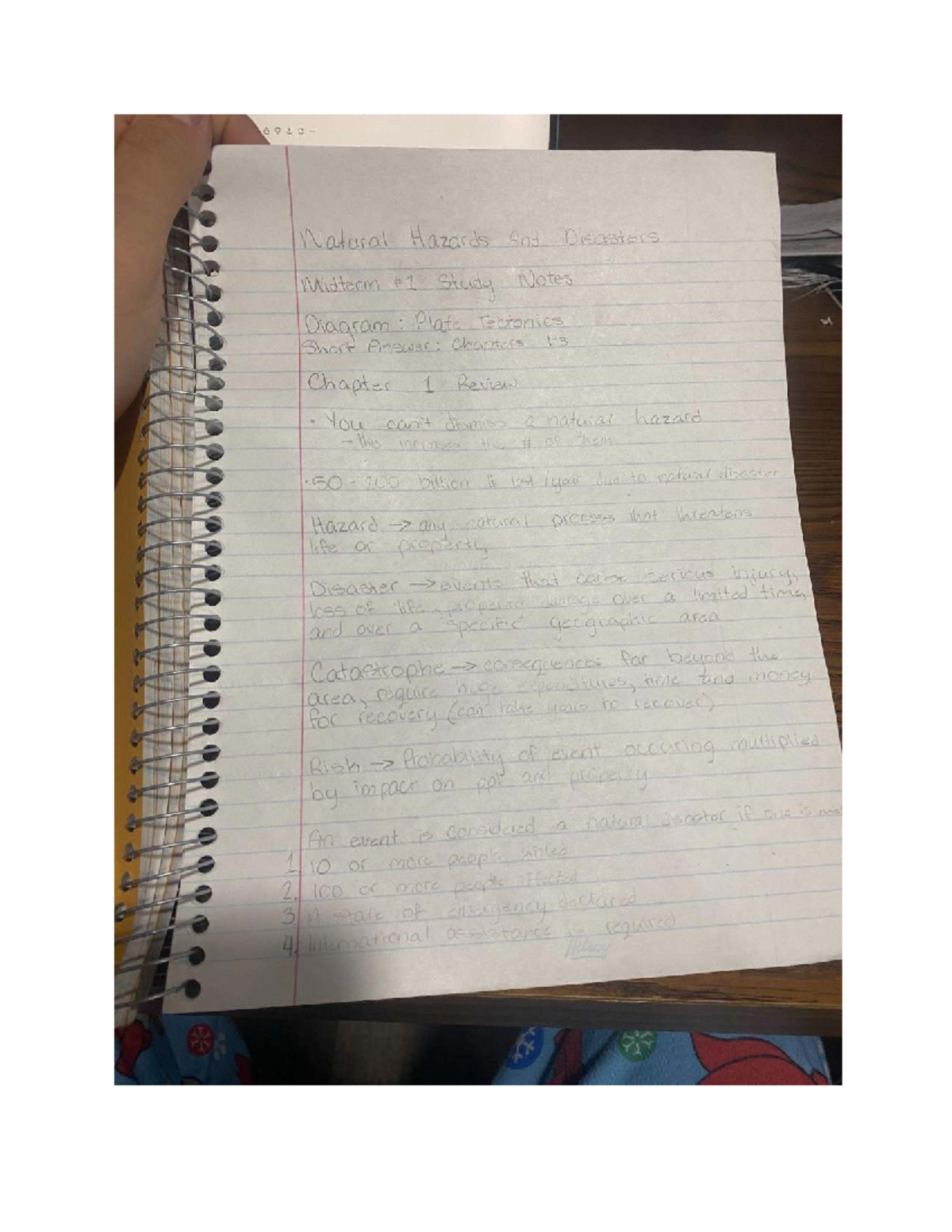 Natural Hazards and Disasters (MIDTERM) Study Notes: Plate Tectonics ...