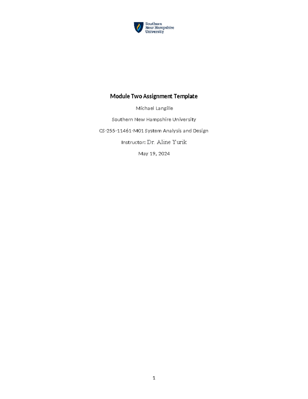 CS 255 Final Assignment Template: System Analysis and Design - Studocu