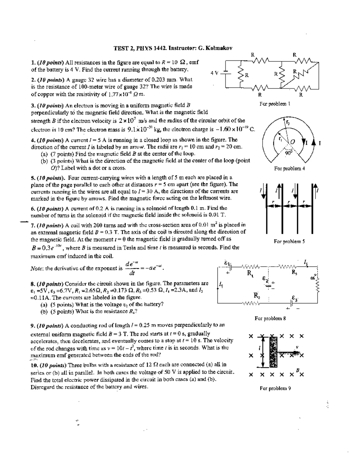 Wheatstone Bridge Method - PHYS 1442 Lab 5 Analysis and Results - Studocu