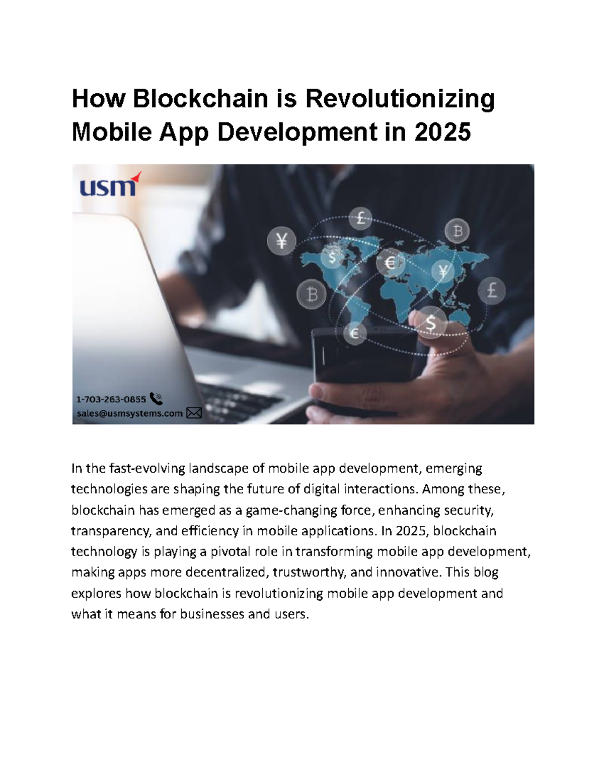 How Blockchain is Revolutionizing Mobile App Development in 2025 ...