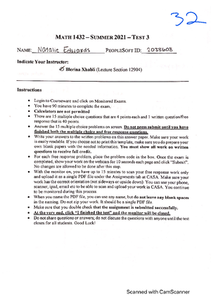 Whwk2 - Practice problems for calculus two - Math 2414 – Calculus II ...