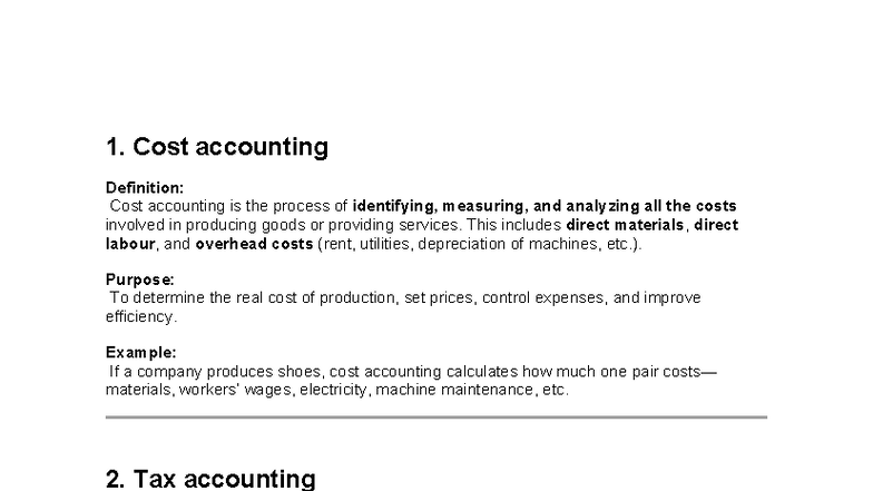 KEY TERM UNIT 13 - This give more detailed and specific information ...