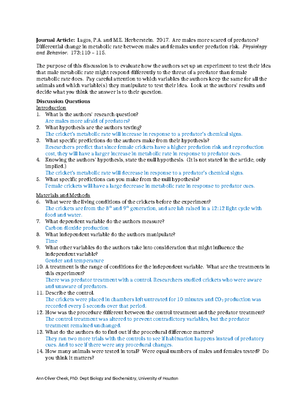 Mod3 Article Reflection Questions - Journal Article: Lagos, P. and M ...