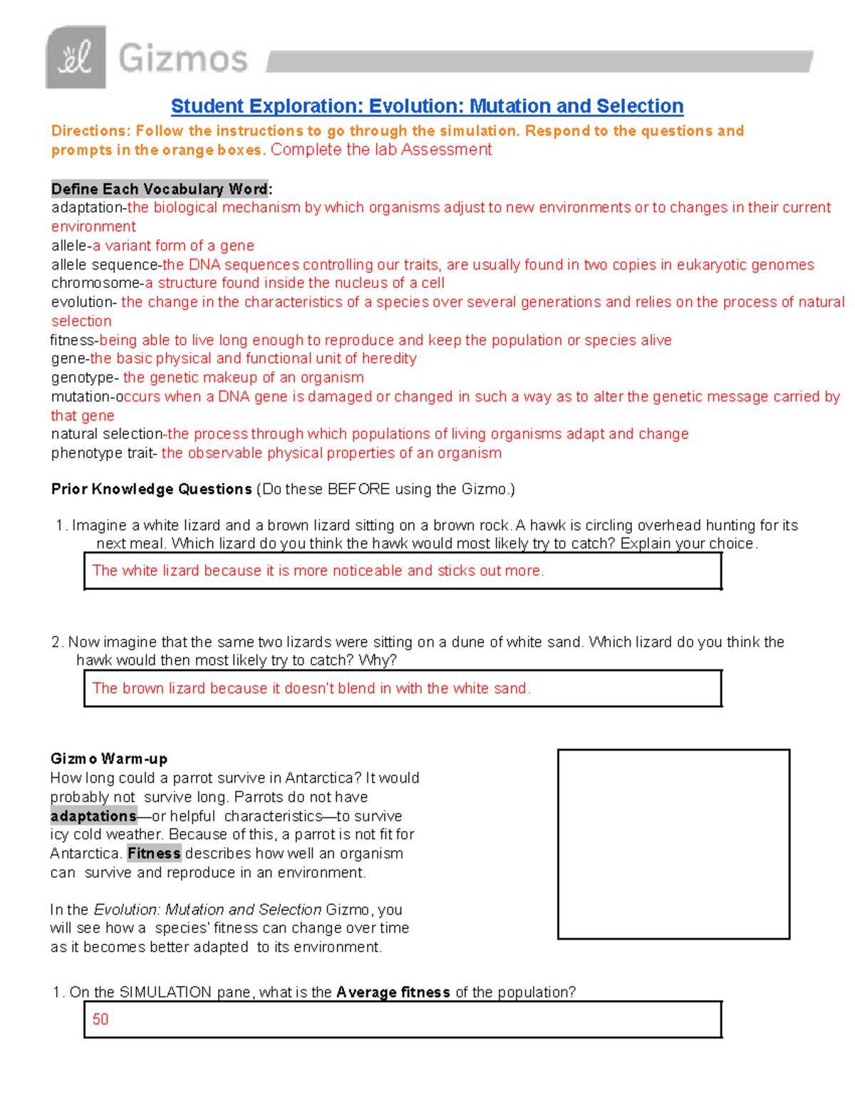 Artificial Selection Explained: Gizmo Answers & Real World Examples - t161ekx