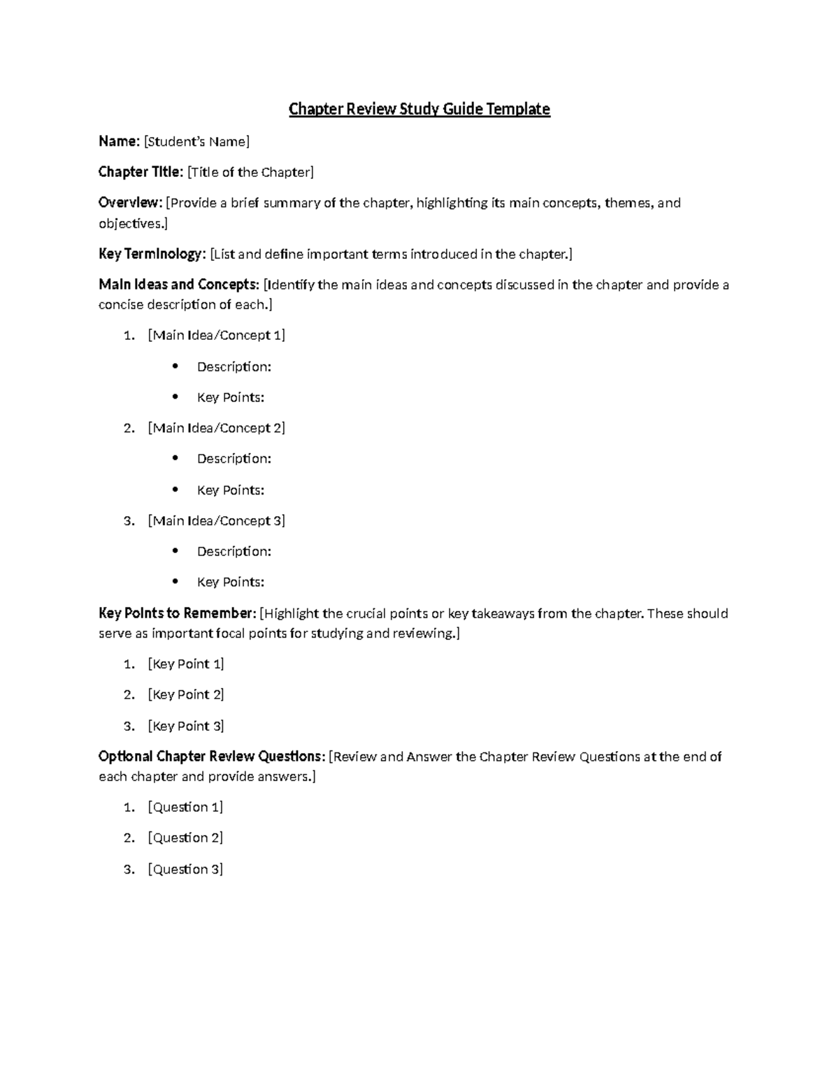 Chapter Review Study Guide Template-2 - Chapter Review Study Guide ...