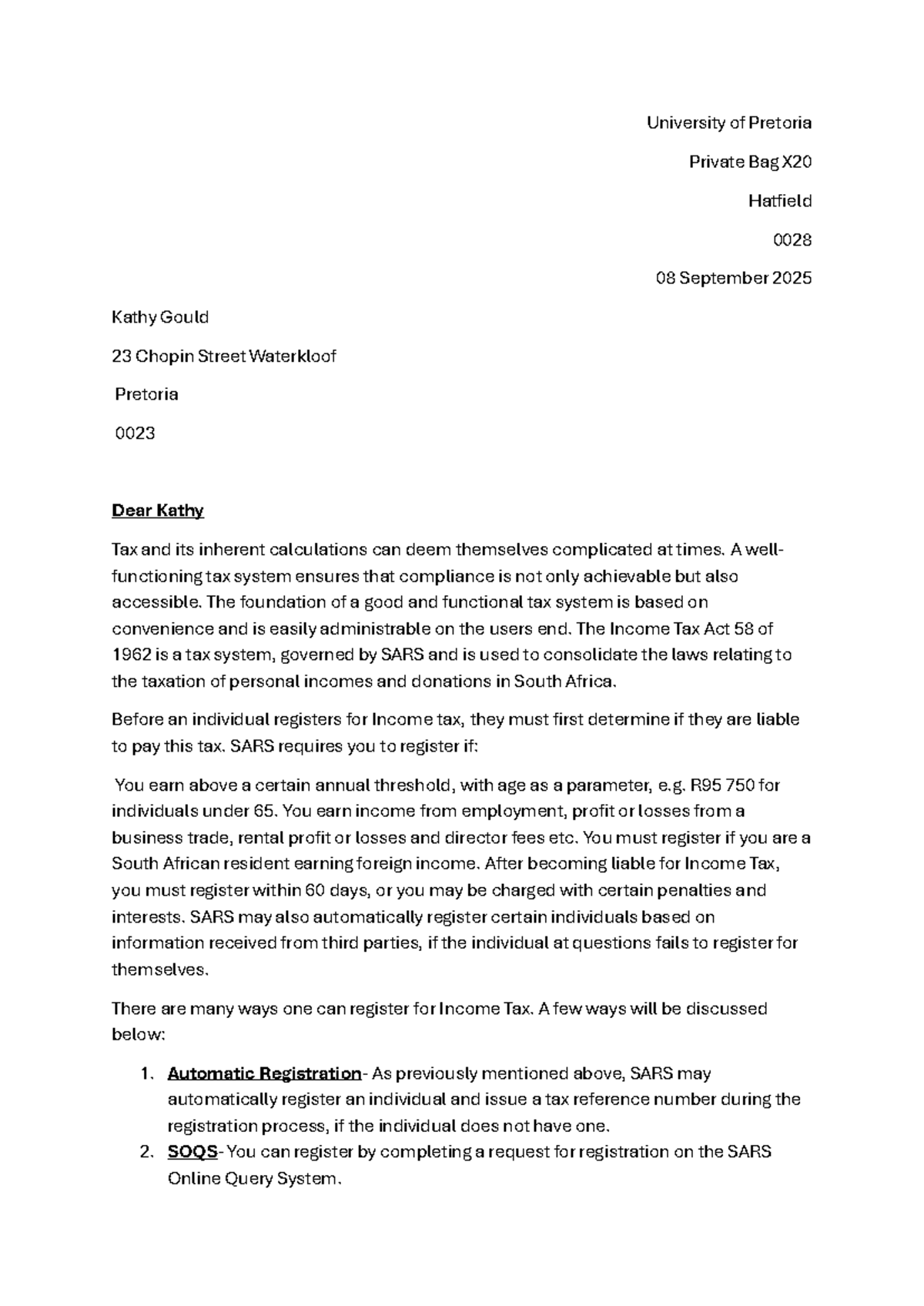 Tax Registration Process Overview - Important Steps and Guidelines ...