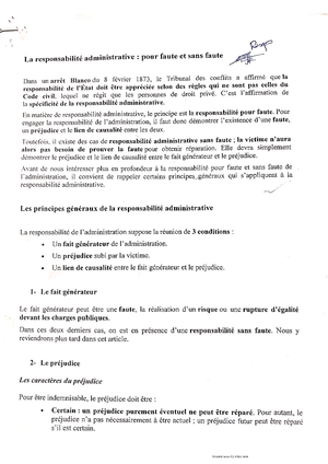 Plan détaillé du cours de Science administrative - Leçon 1 ...