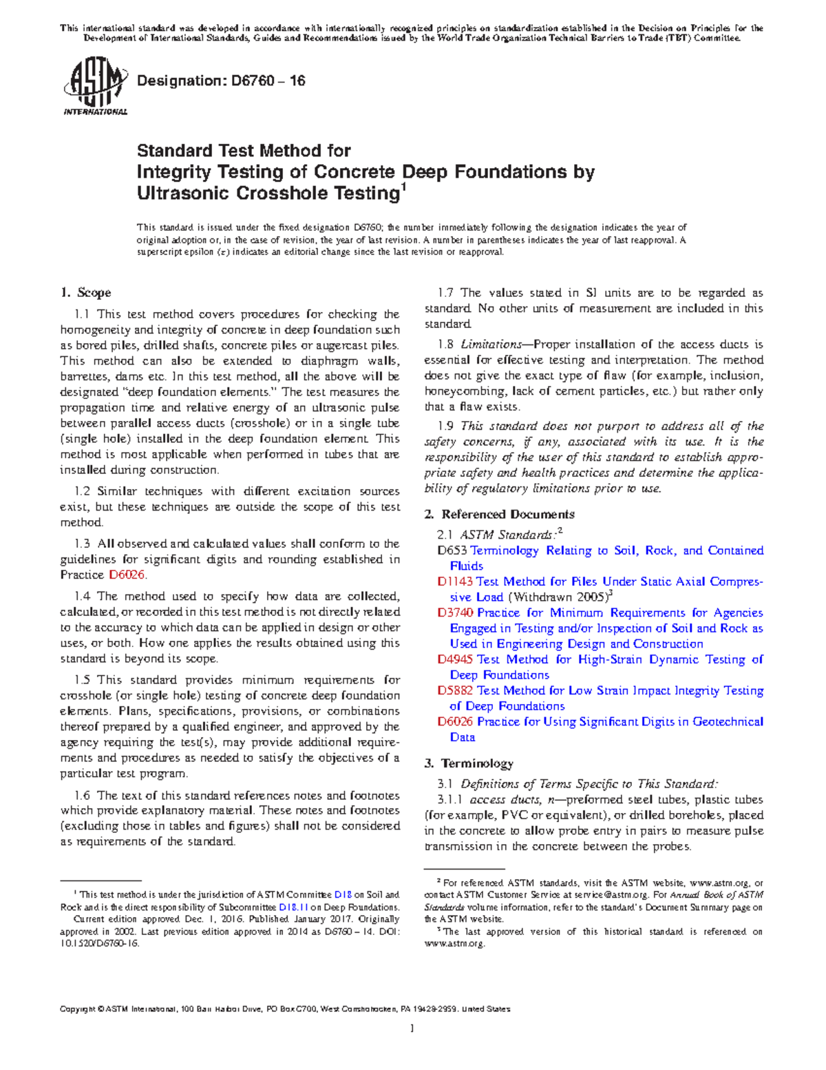 Construcción vivienda - Designation: D6760 − 16 Standard Test Method ...