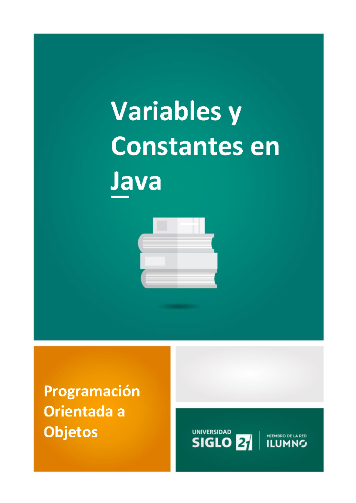 Variables y Constantes en Java: Guía de Programación OOP - Studocu