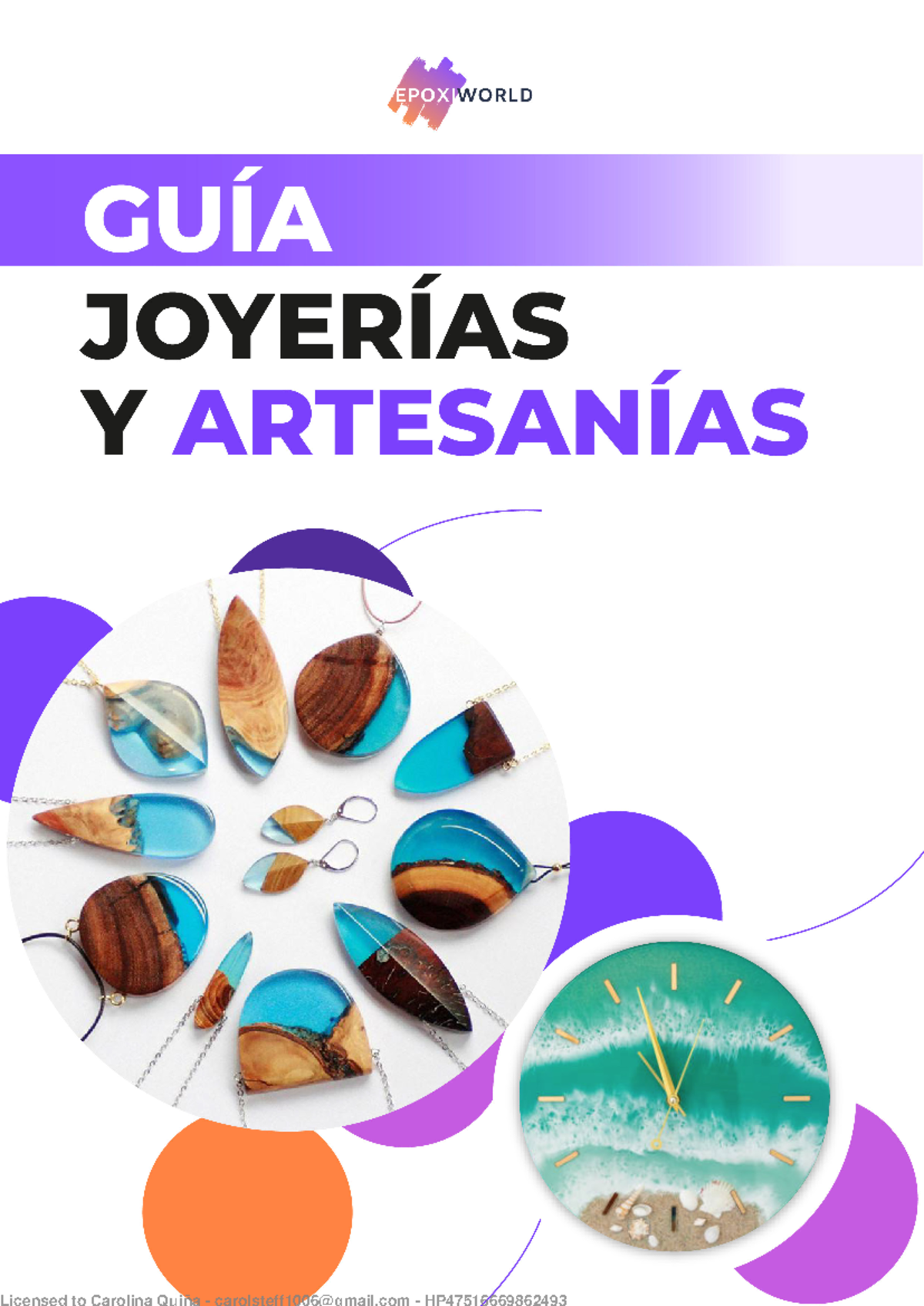 Guía Definitiva de Joyerías y Artesanías con Resina Epoxi - Document Preview