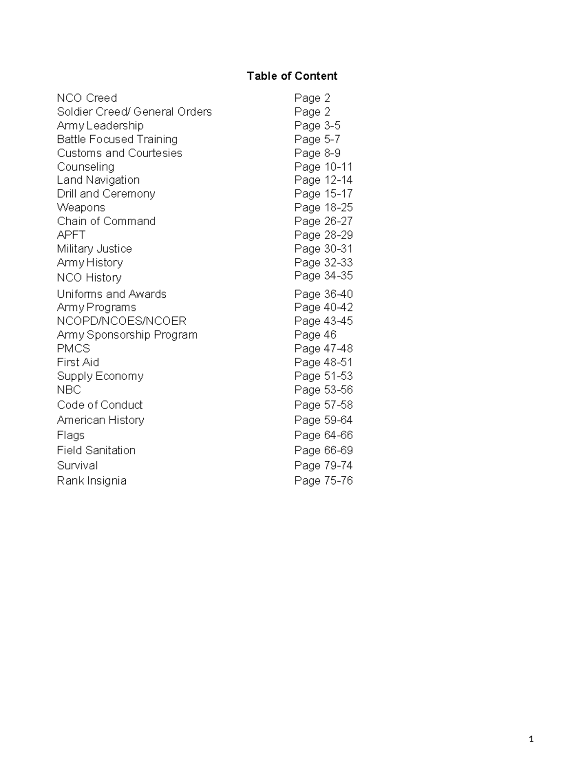 Army Study Guide: NCO Creed, Leadership, and Training Essentials - Studocu