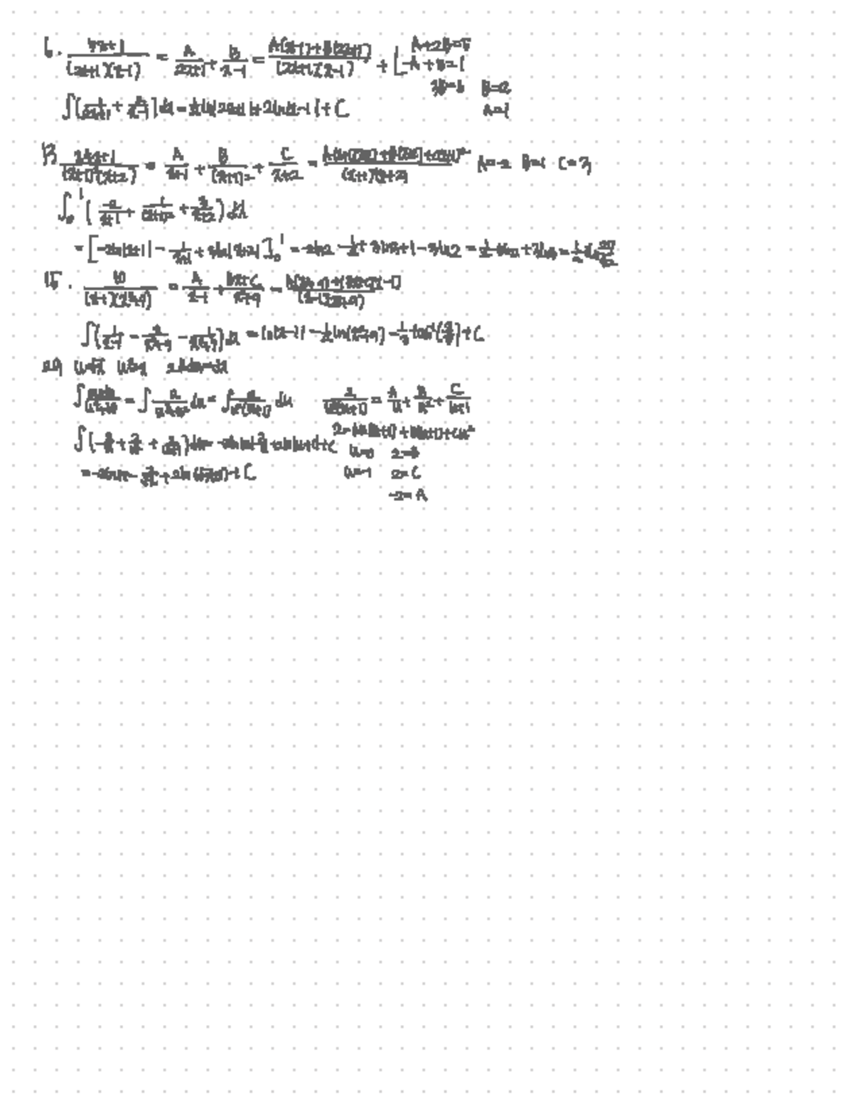 Mathematics Notes for Course 11 Examination Preparation - Studocu