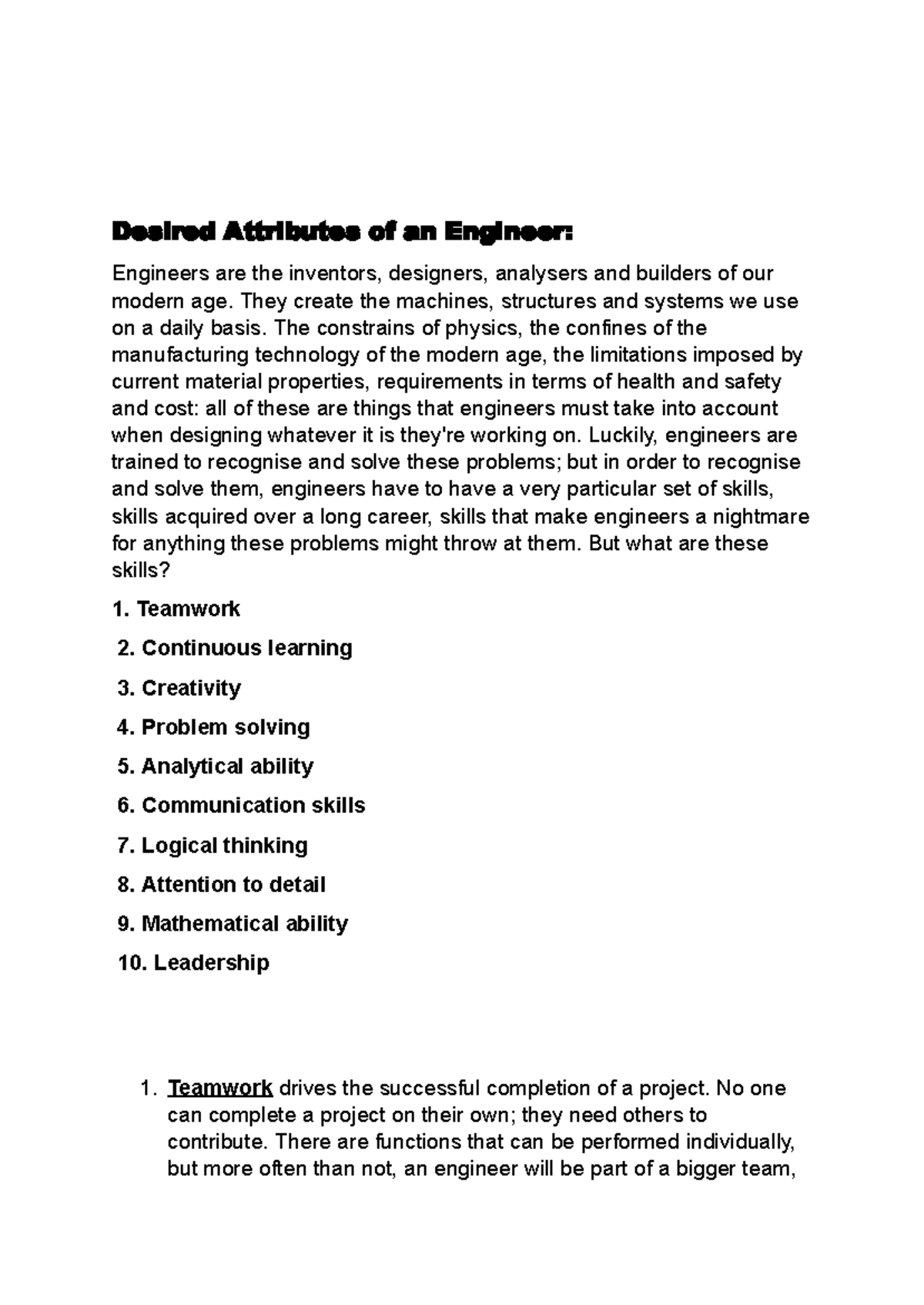 DOC-20240921-WA0000 - Case Study on Essential Engineer Attributes - Studocu