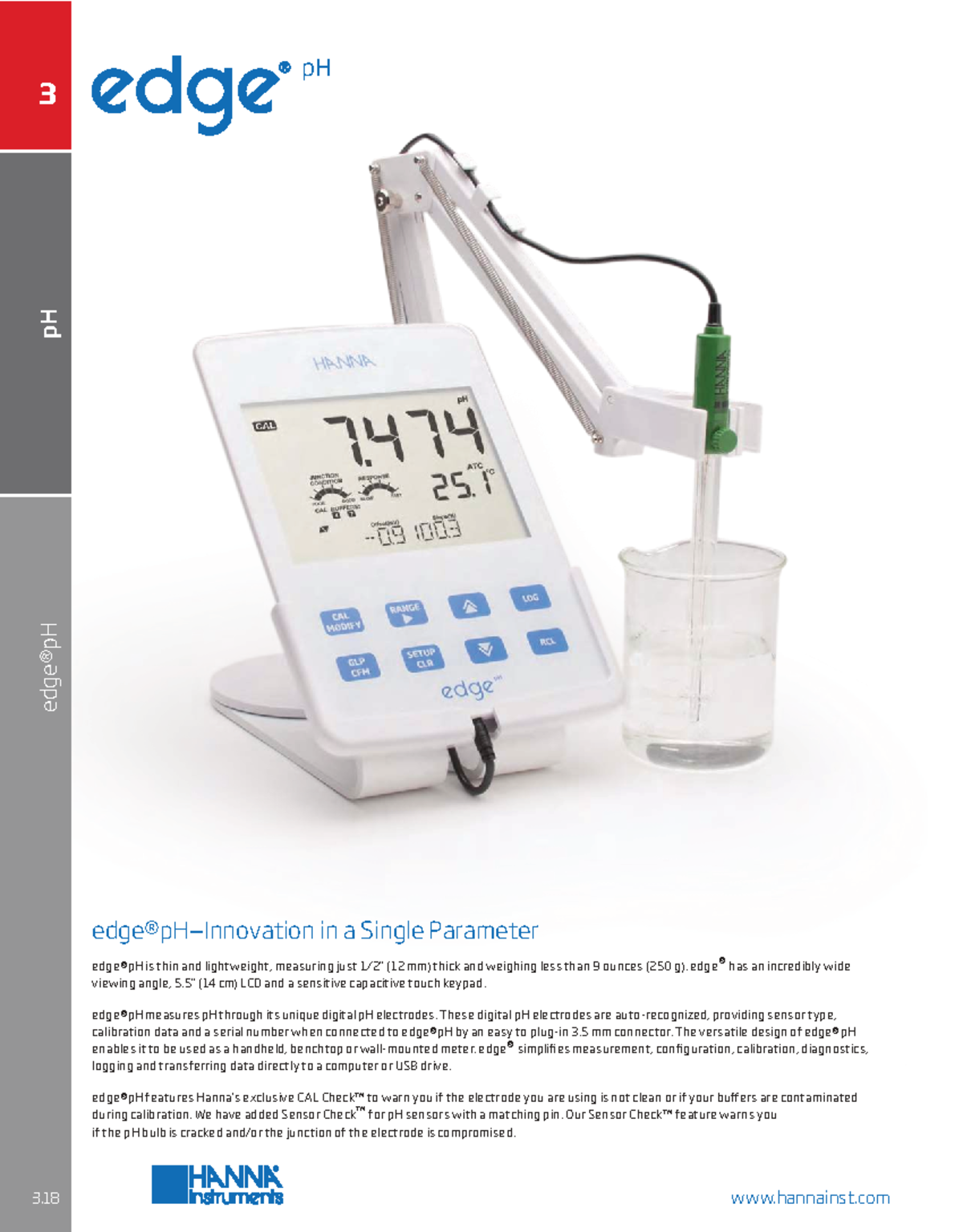edge®pH: Innovative Handheld pH Measurement Solutions - Studocu