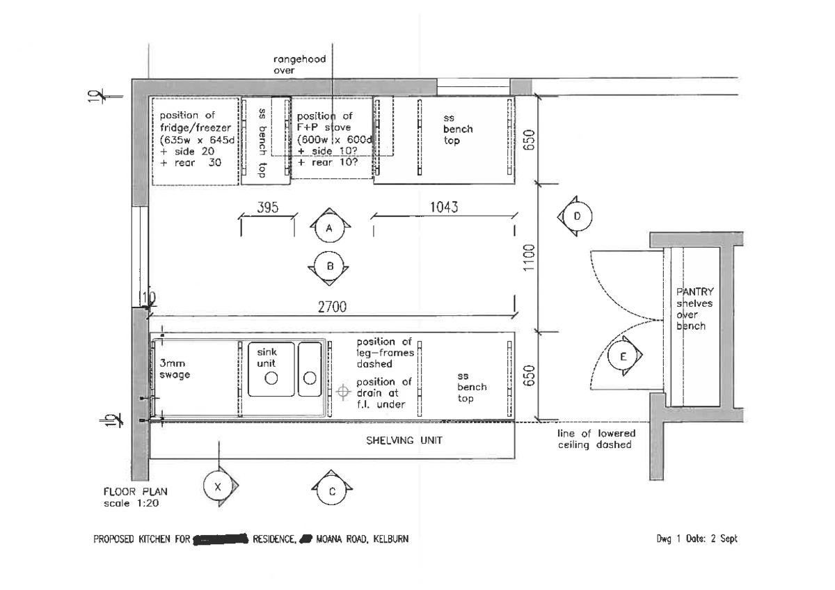 P3 Proposed Kitchen Joinery Drawings for Moana Road Residence - Studocu