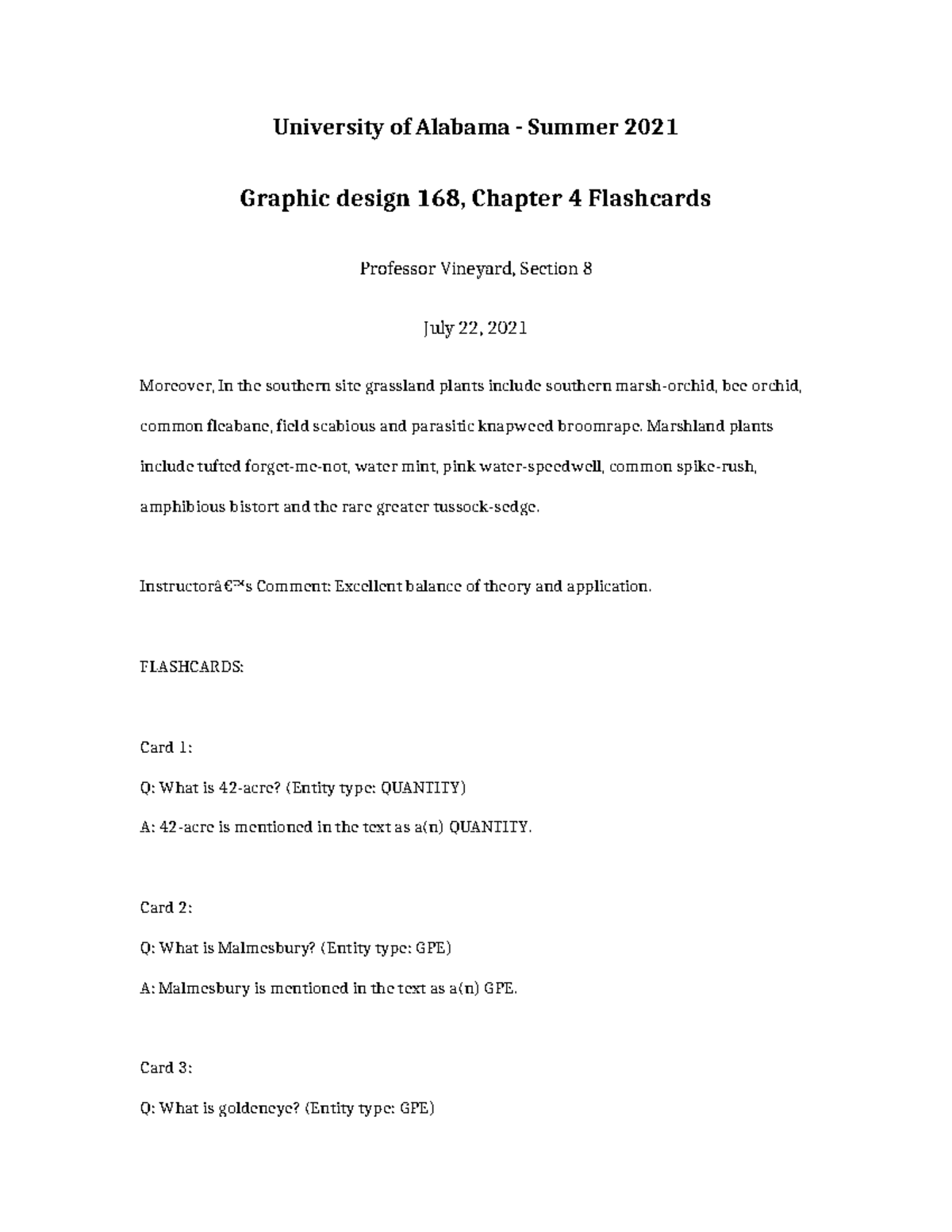 Graphic Design 168: Chapter 4 Flashcards - Summer 2021 - Studocu
