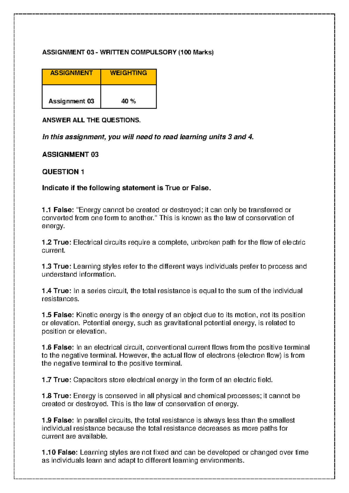 NST1502 Assignment 3 Semester 2 2024 - ASSIGNMENT 03 - WRITTEN ...