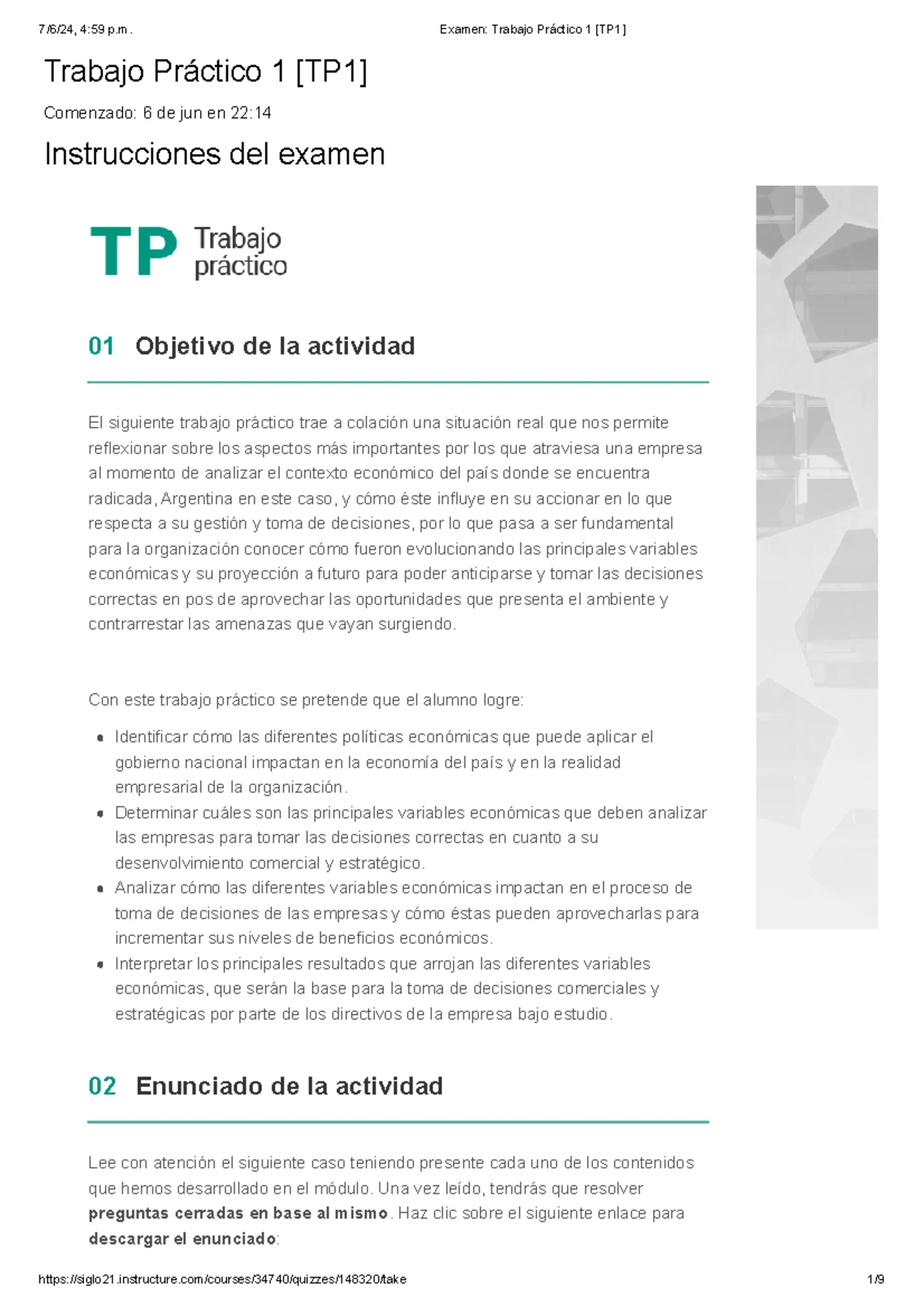 Trabajo Práctico 1 [TP1]: Estrategias de Marketing de Iluminar SA - Studocu
